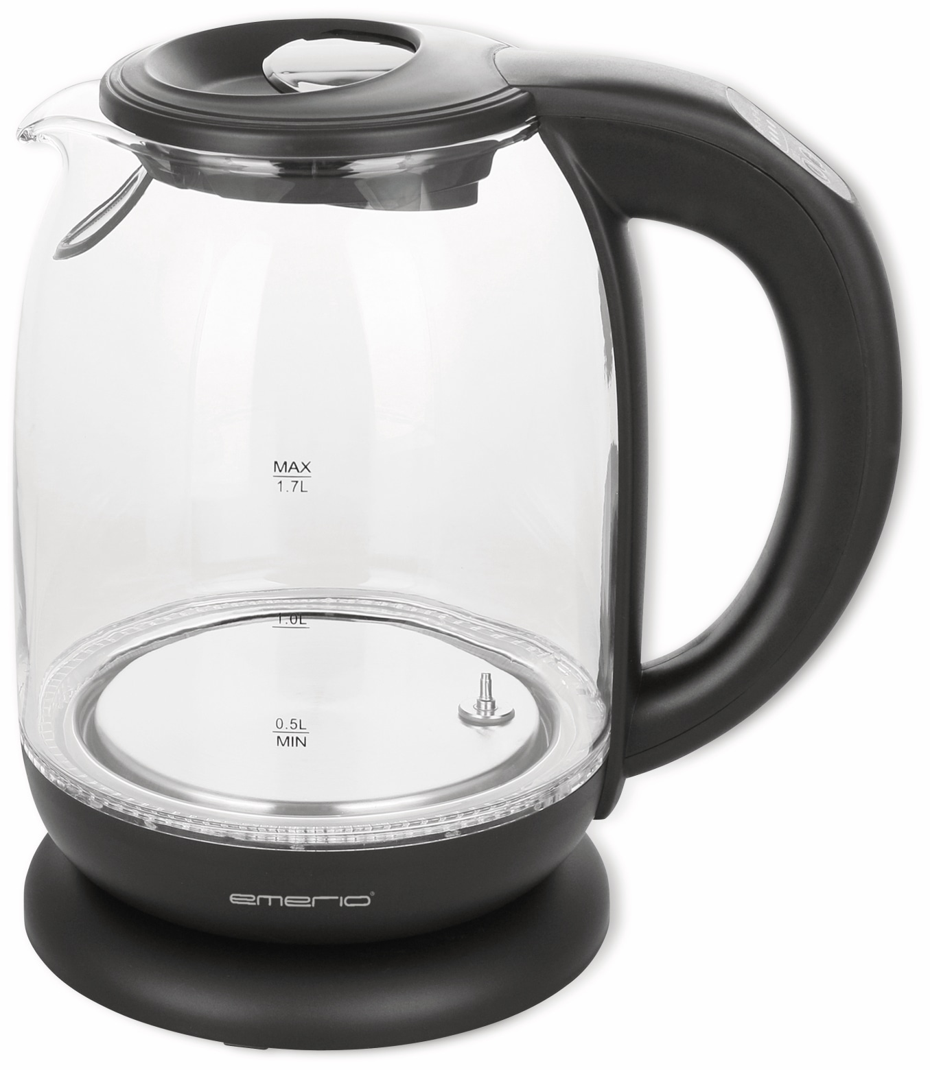 EMERIO Wasserkocher WK-119255,1,7 l, 2200 Watt