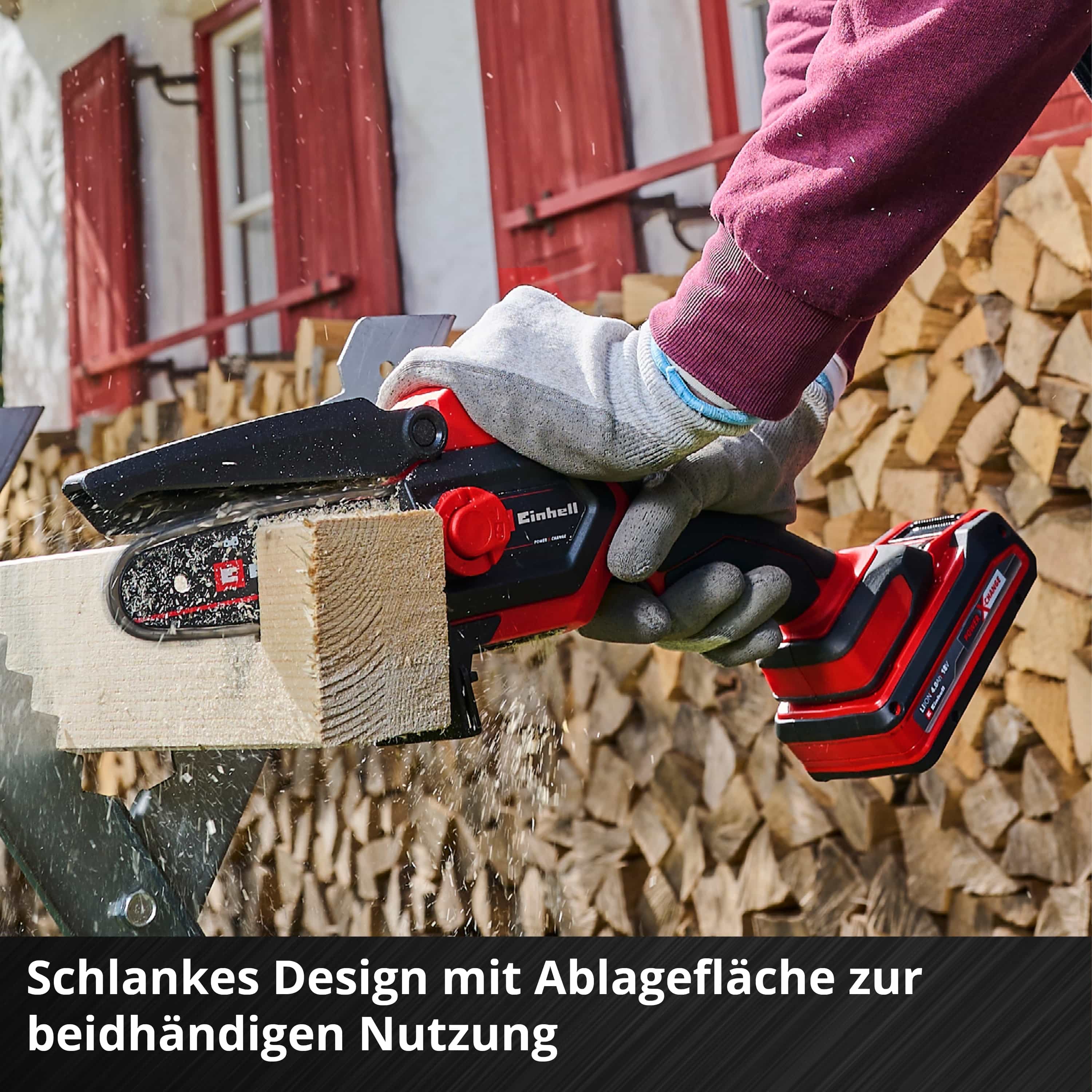 EINHELL Akku-Astkettensäge GE-PS 18/15 Li BL-Solo