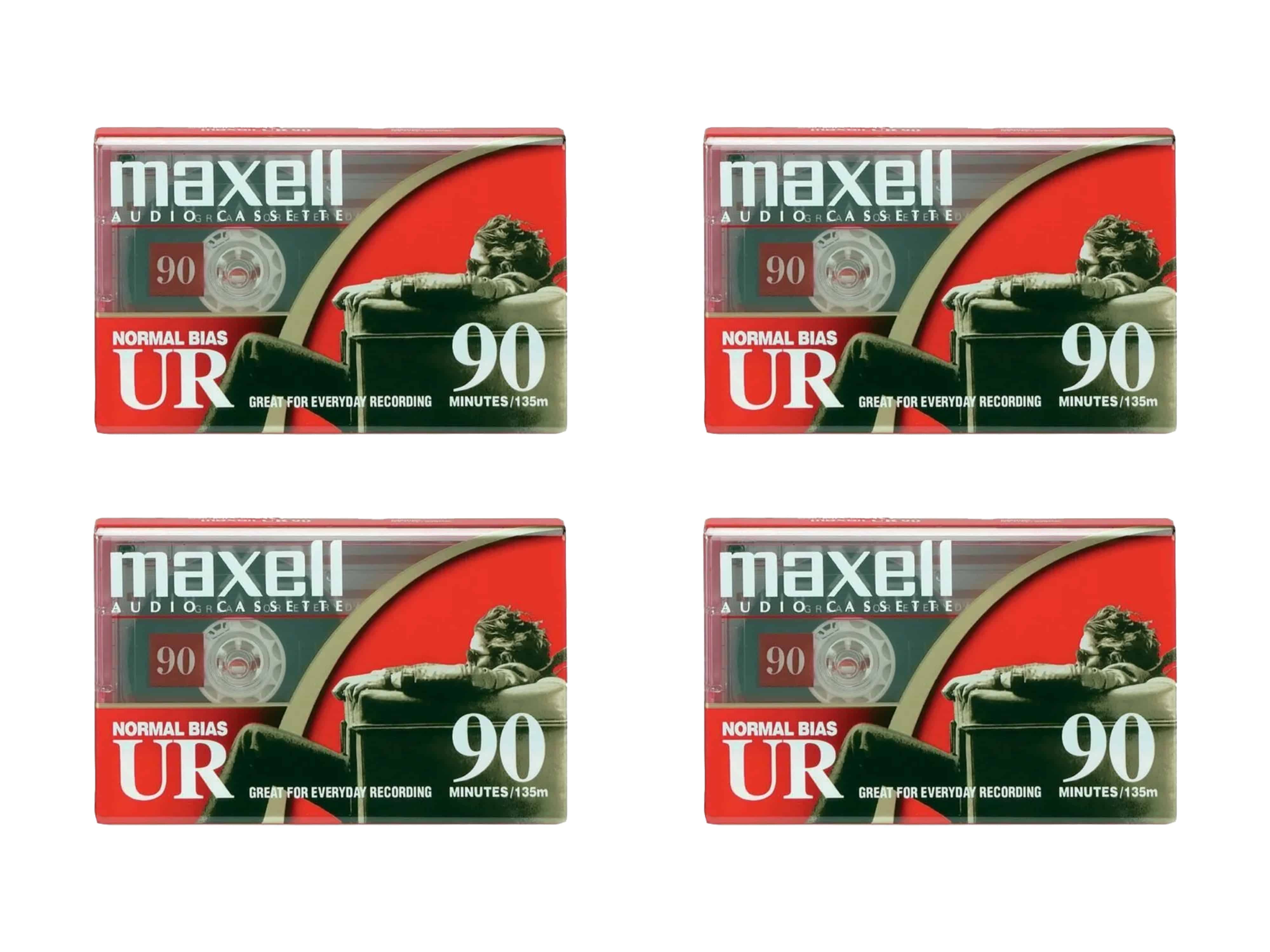 MAXELL Audiokassette UR-90 20er Pack