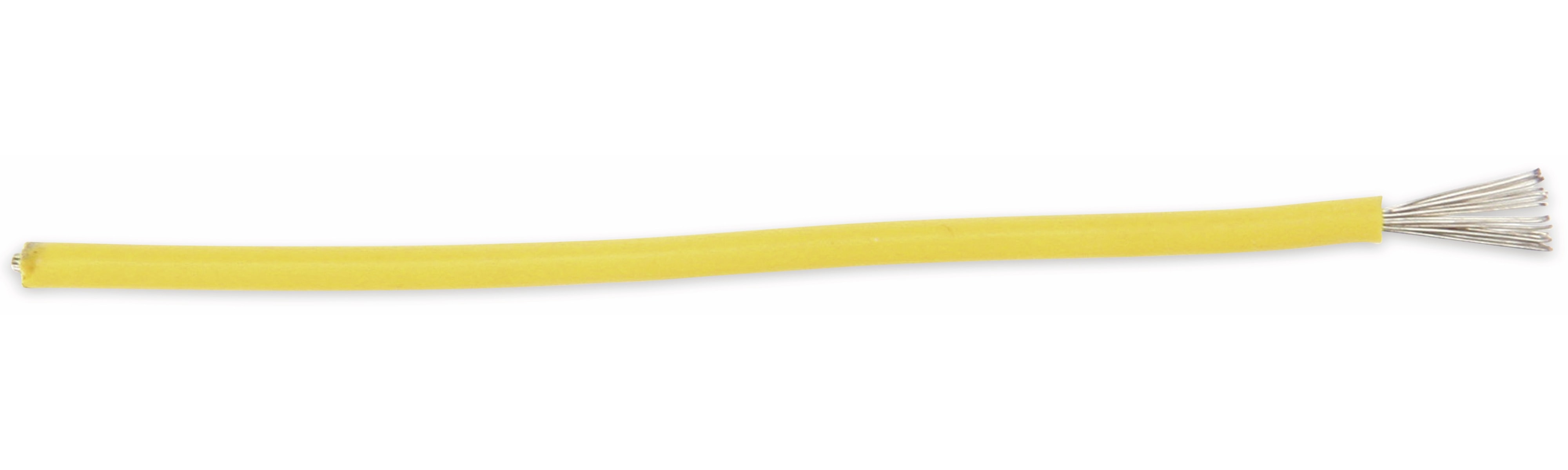 RAUTRONIC Silikon-Litze, 0,5 mm², gelb, 10 m