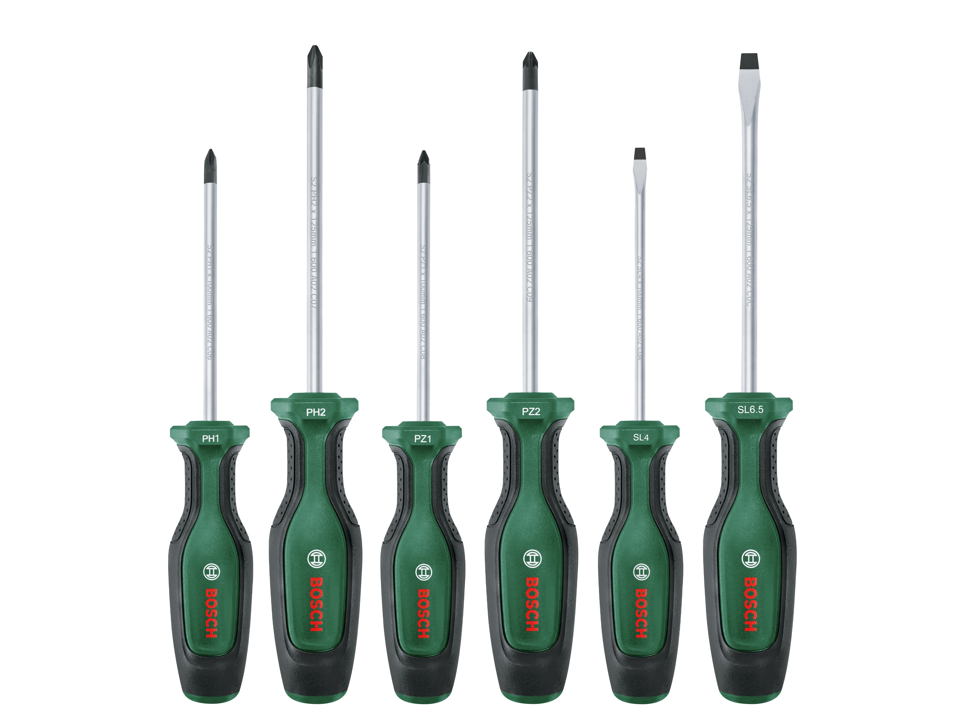 BOSCH Schraubendreher-Set, 6-teilig