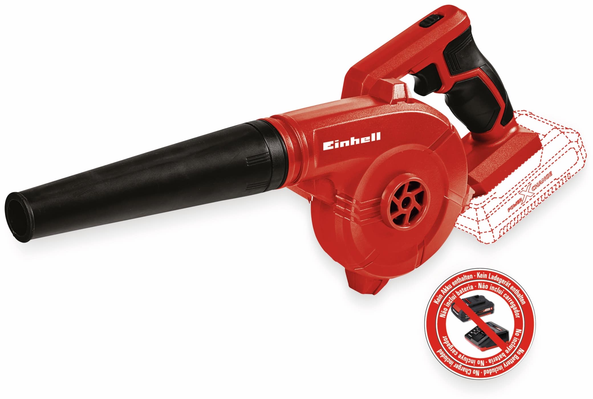 EINHELL Akku-Bläser TE-CB 18/180 Li-Solo