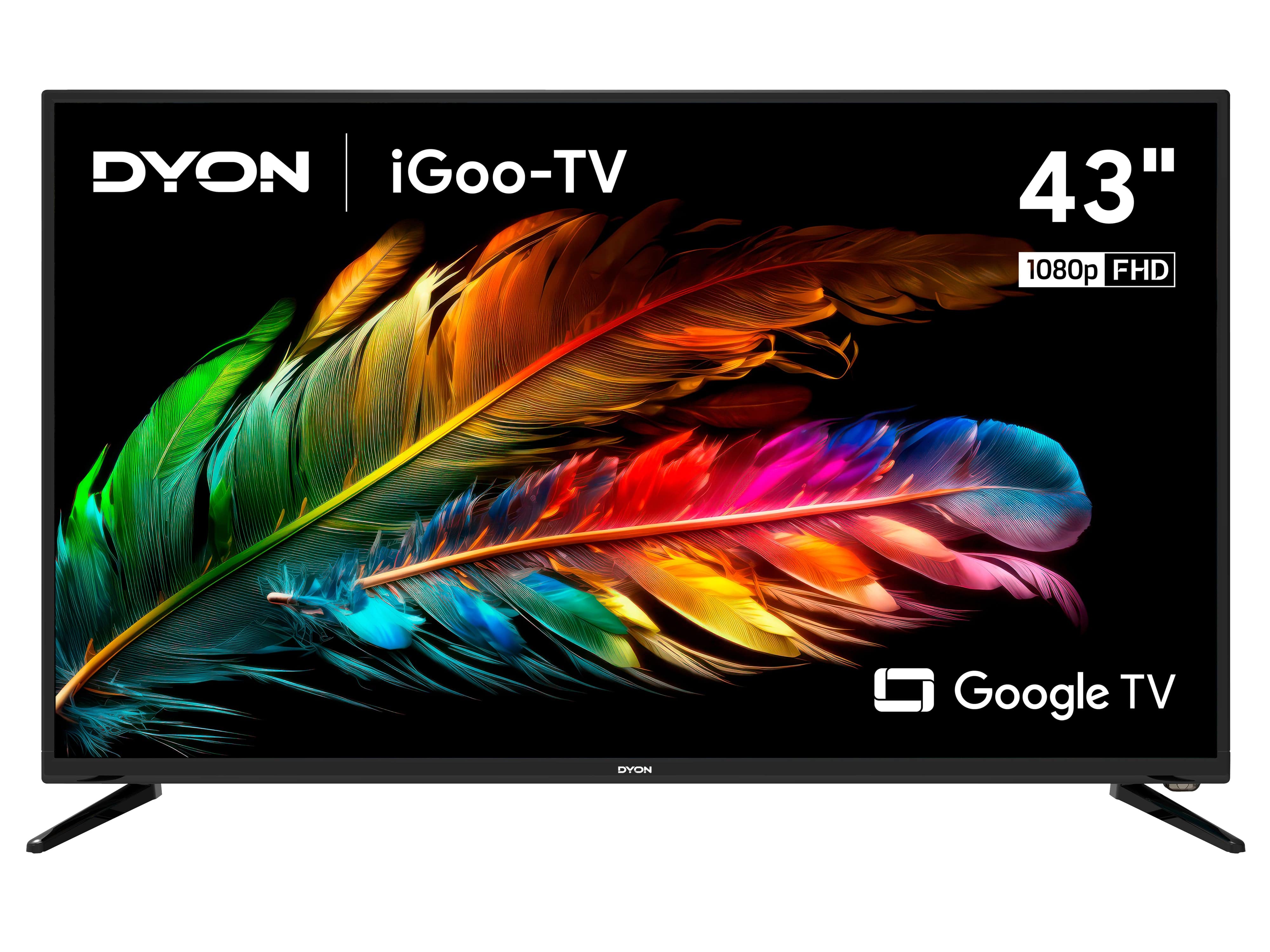 DYON LED-TV iGoo-TV 43F, 108 cm (43"), EEK F, FullHD