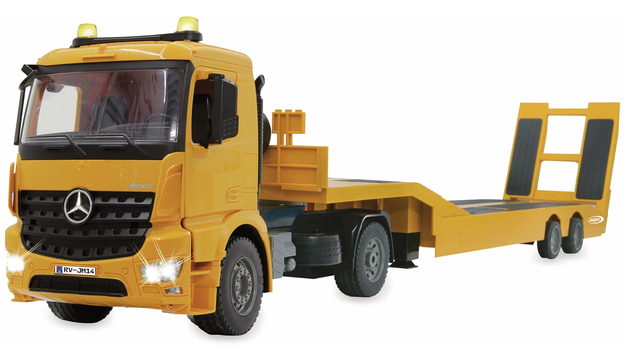 JAMARA 405107 Tieflader Mercedes-Benz Arocs1:20 2,4GHz