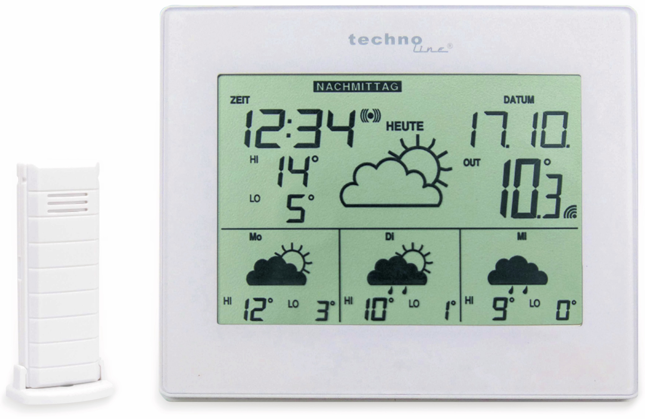 TechnoLine Funk-Wetterstation WD 4012, satellitengestützt