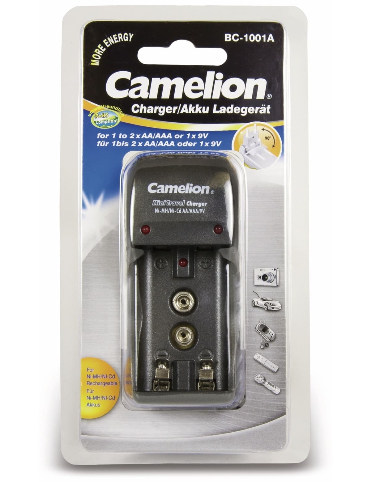 CAMELION Ladegerät BC-1001A