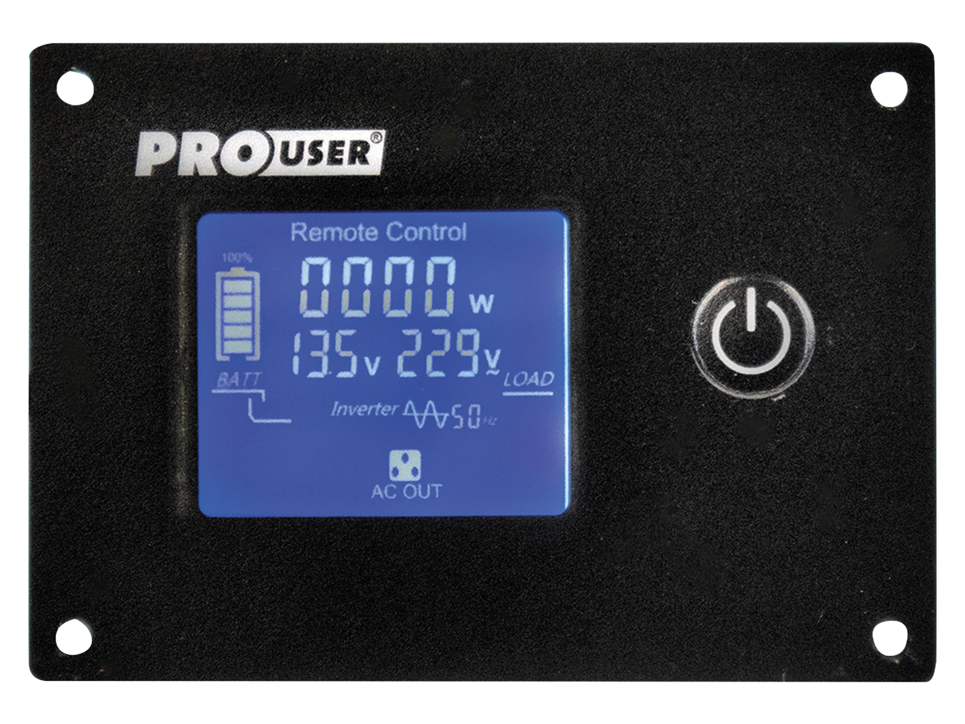 PROUSER Spannungswandler PSI2000TX, DC/AC, 12V auf 230V, 2000 W