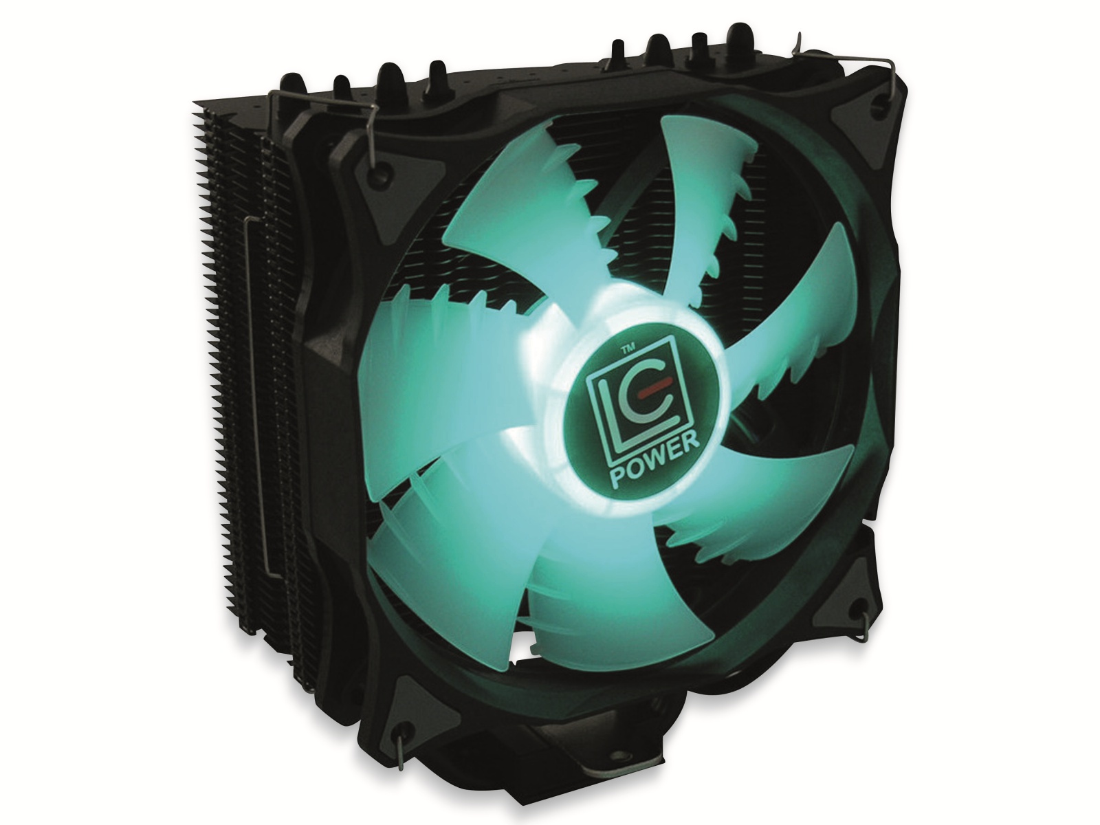 LC POWER CPU-Kühler LC-CC-120-RGB, 120 mm, 180 W TDP, RGB