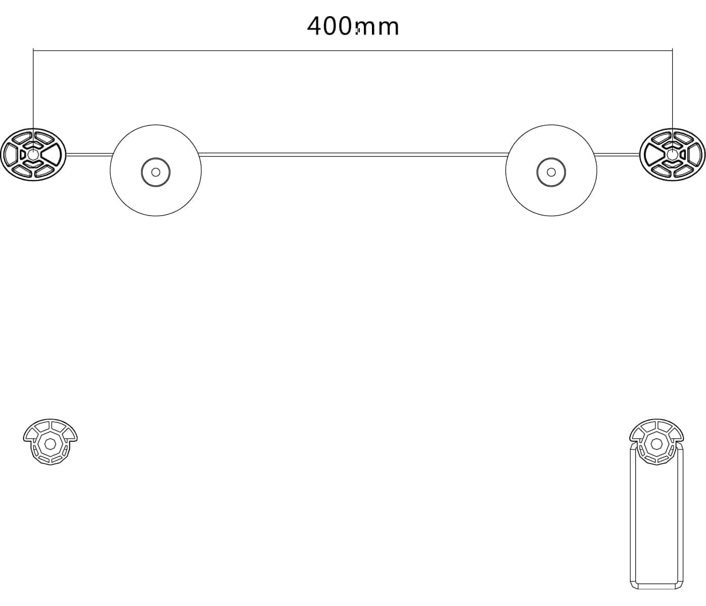 GOOBAY TV-Wandhalter EasyMount L, Universal, 37...70" (94...178 cm)