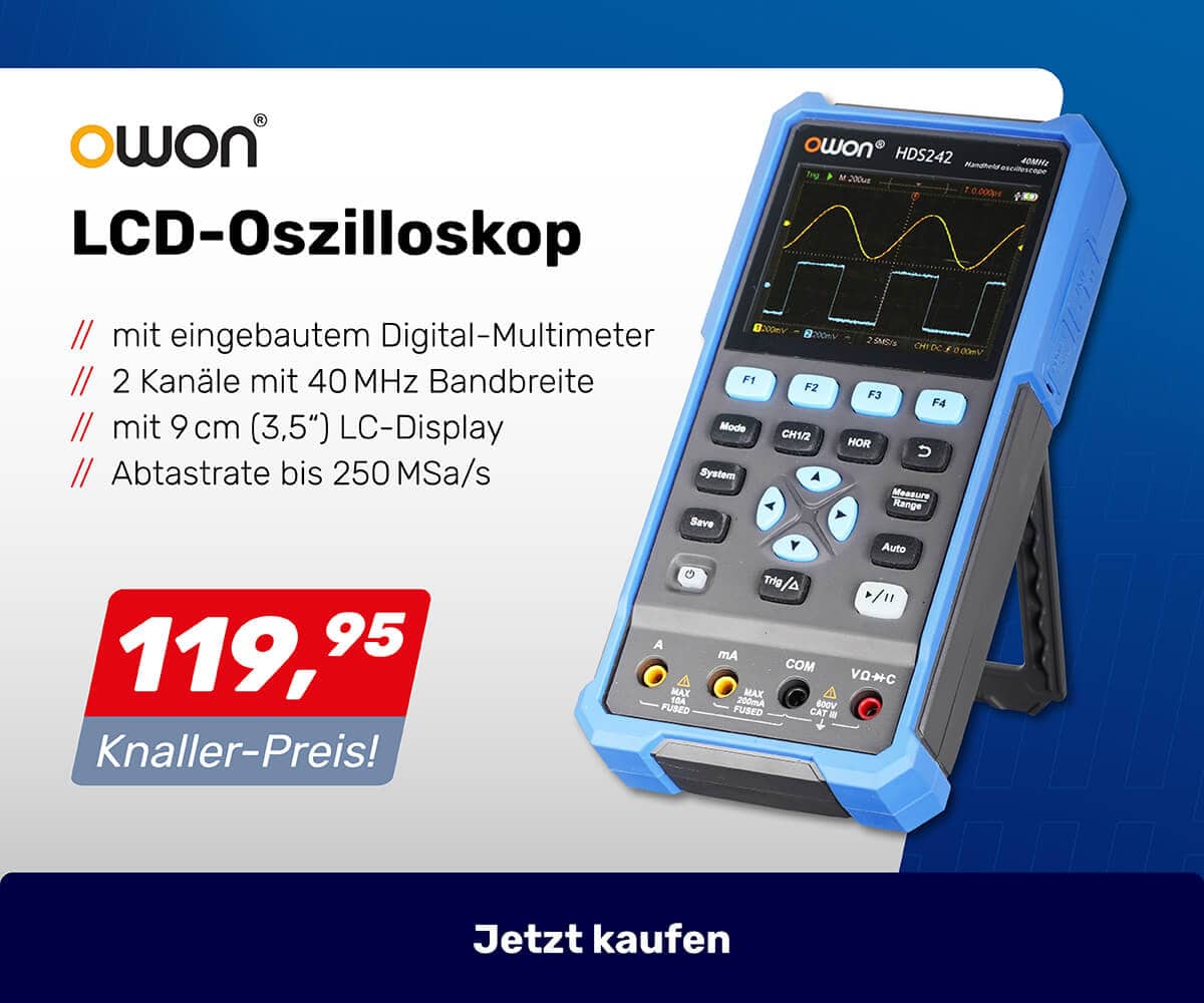 LCD-Oszilloskop