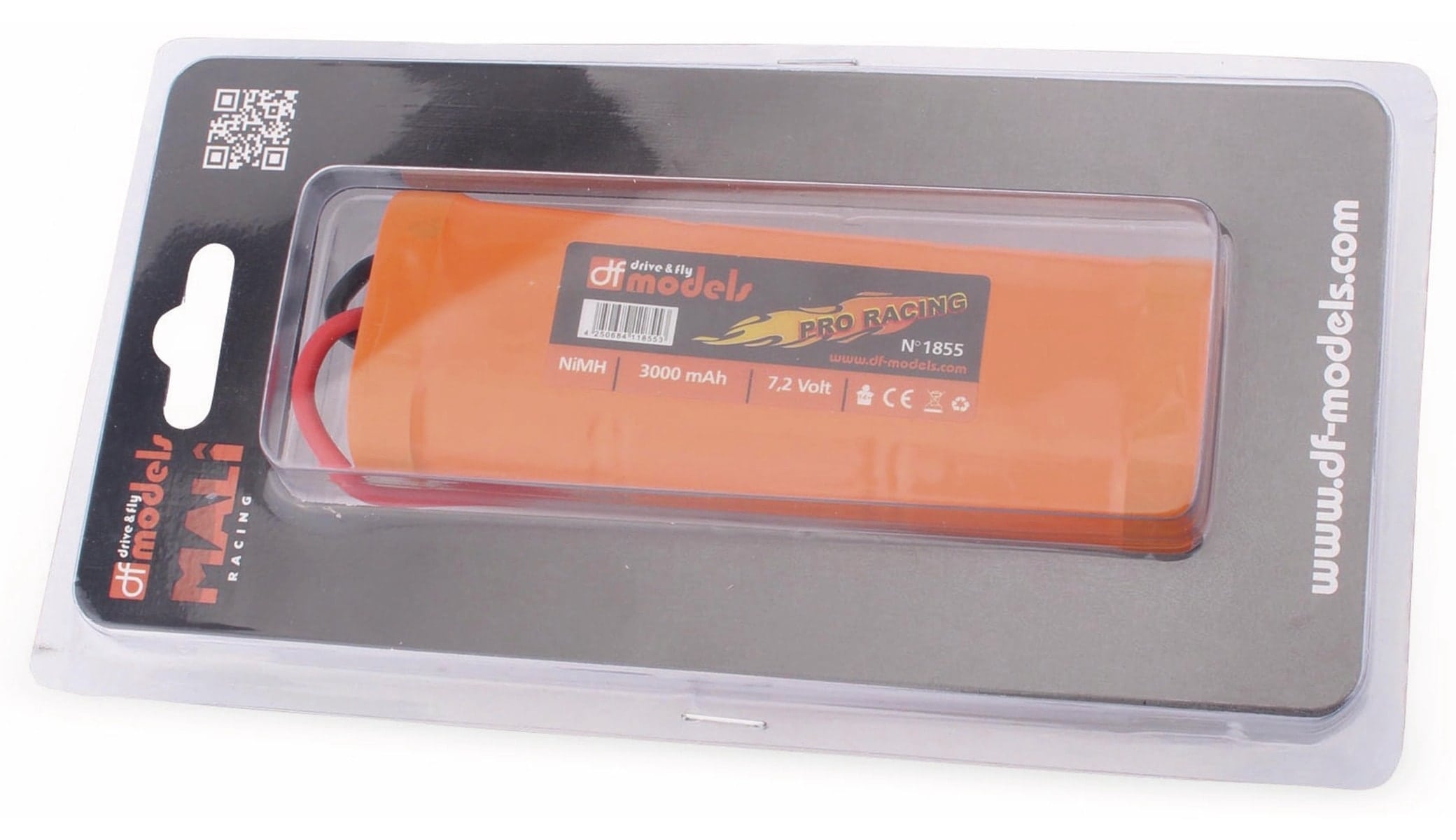 DF MODELS NiMH-Racingpack PRO RACING, 7,2 V-/3000 mAh