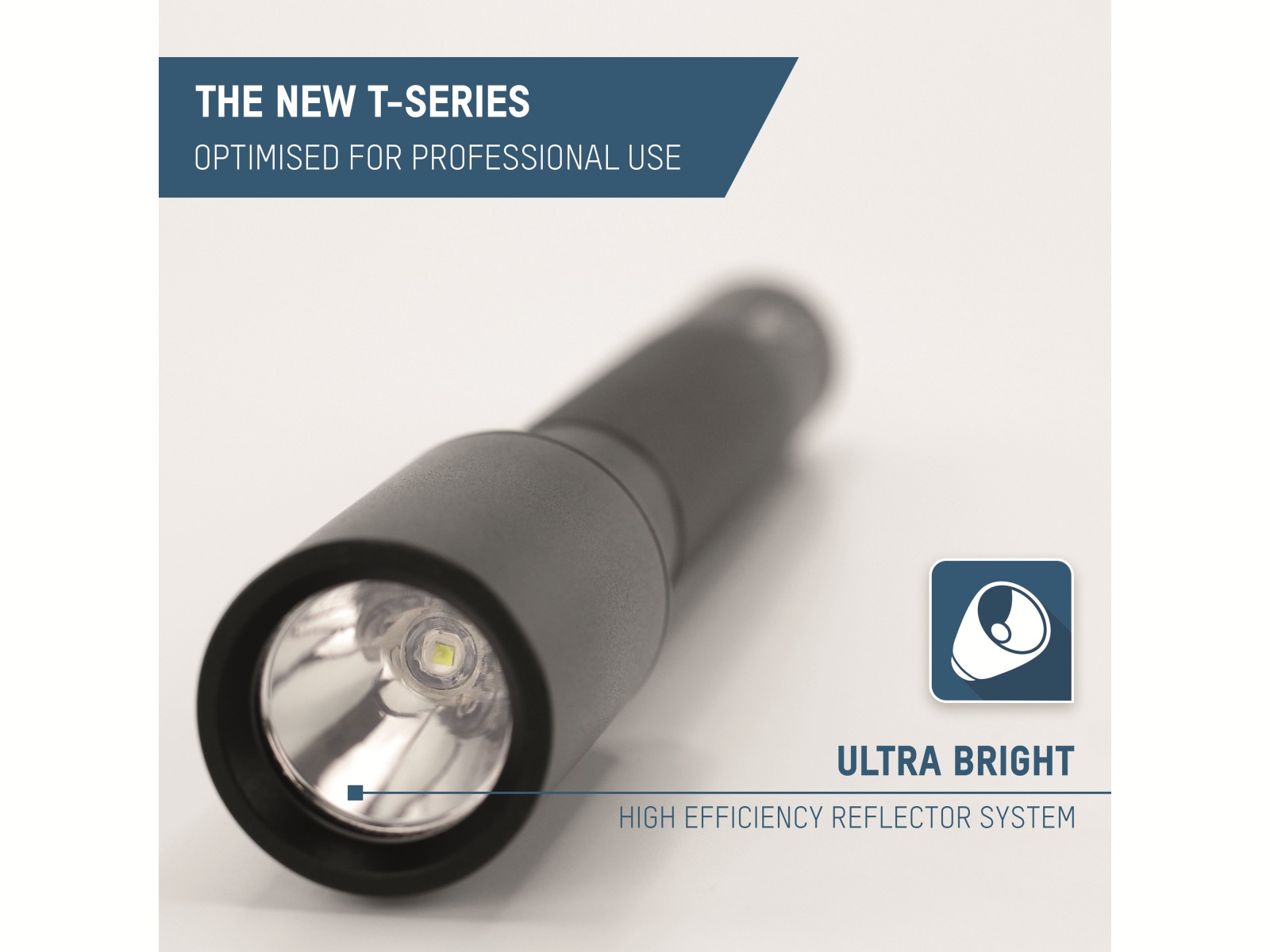 ANSMANN LED-Taschenlampe Future T150, Alu, 3W, 150 lm, batteriebetrieben