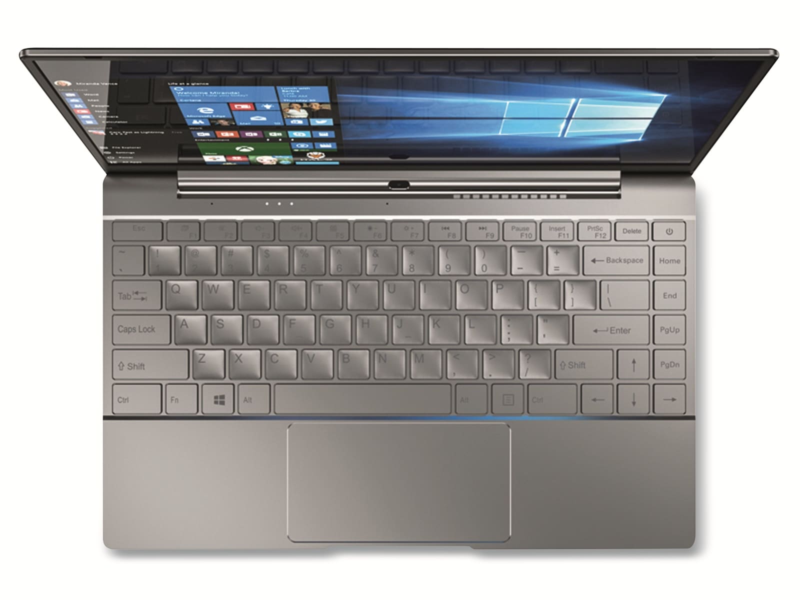 LC POWER Notebook LC-Power MobileBook, 14,1", Intel Celeron, 12 GB RAM, 256 GB SSD, Win10Pro