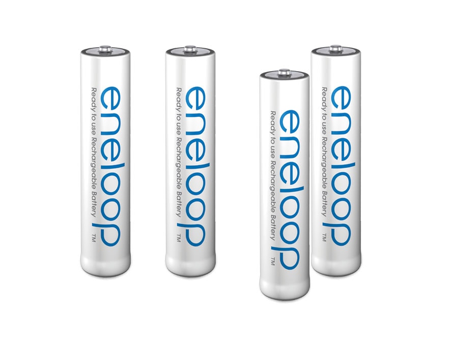 panasonic NiMH-Micro-Akku ENELOOP BK-4MCC, 750 mAh, 4 Stück