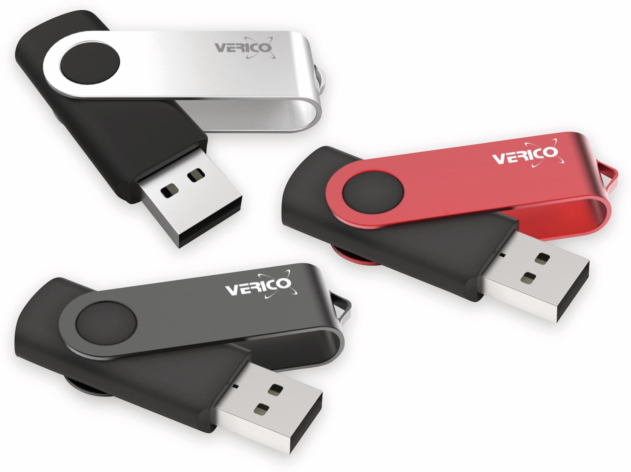 VERICO USB 2.0 Stick 3er Pack, 128 GB