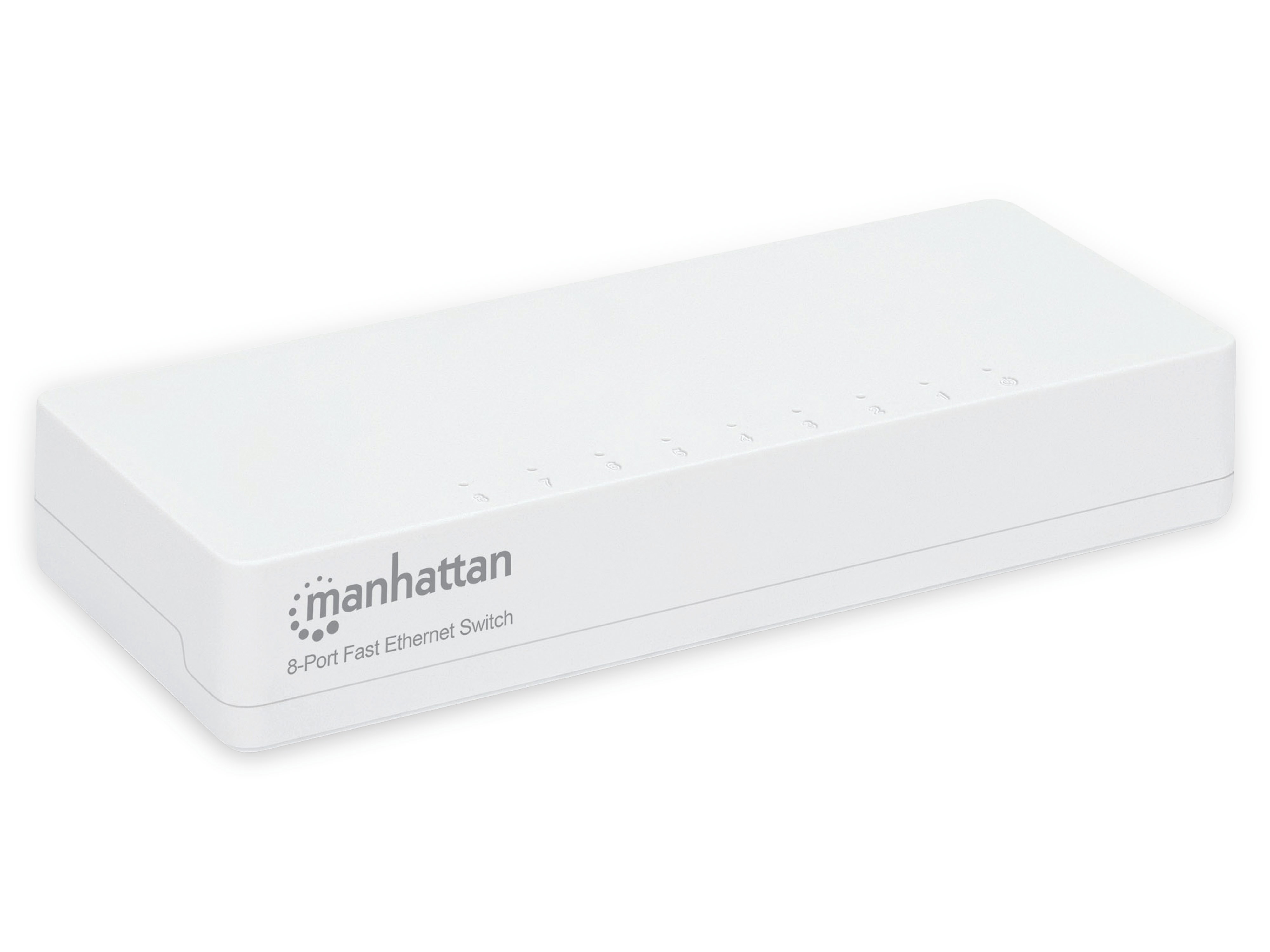 MANHATTAN Fast Ethernet Switch, 8-Port, weiß