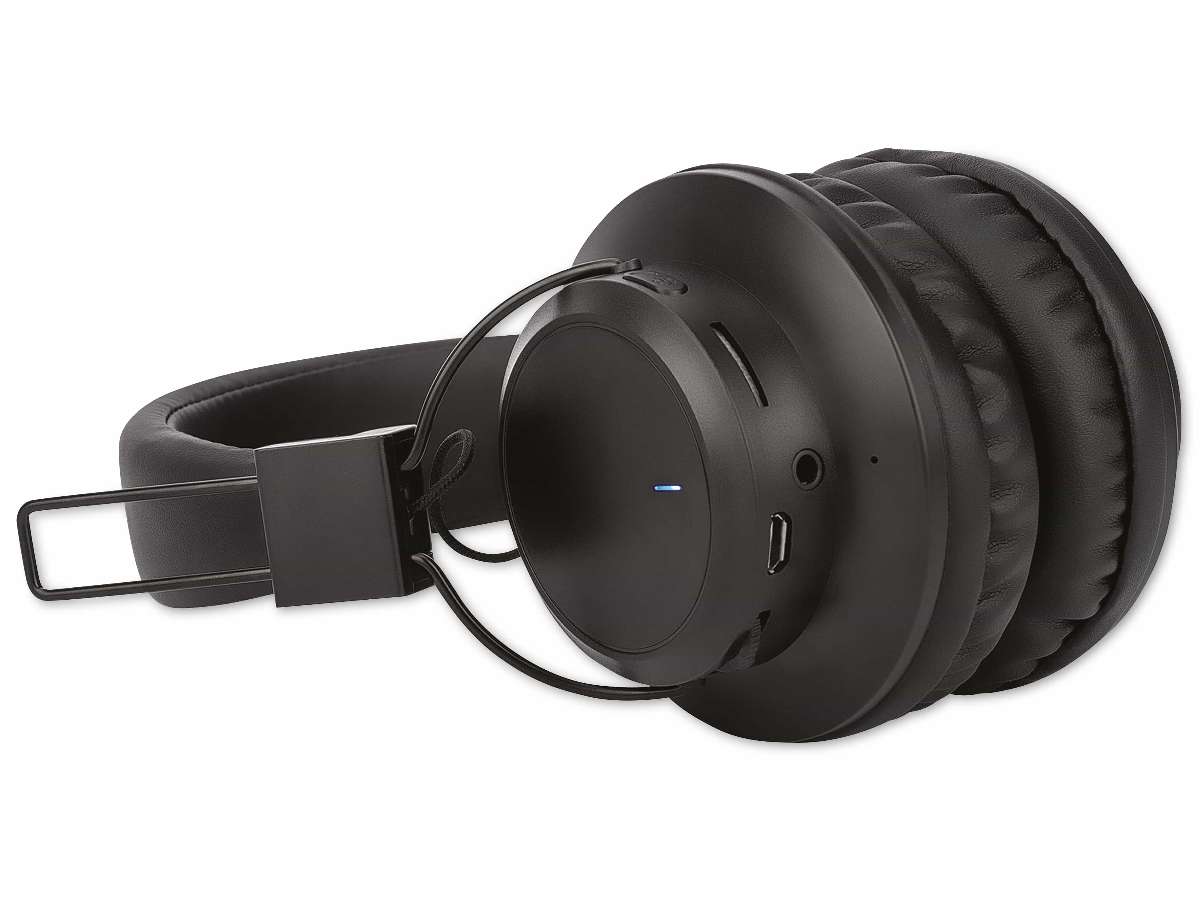 MANHATTAN On-Ear Headset, Sound Science Bluetooth, schwarz 