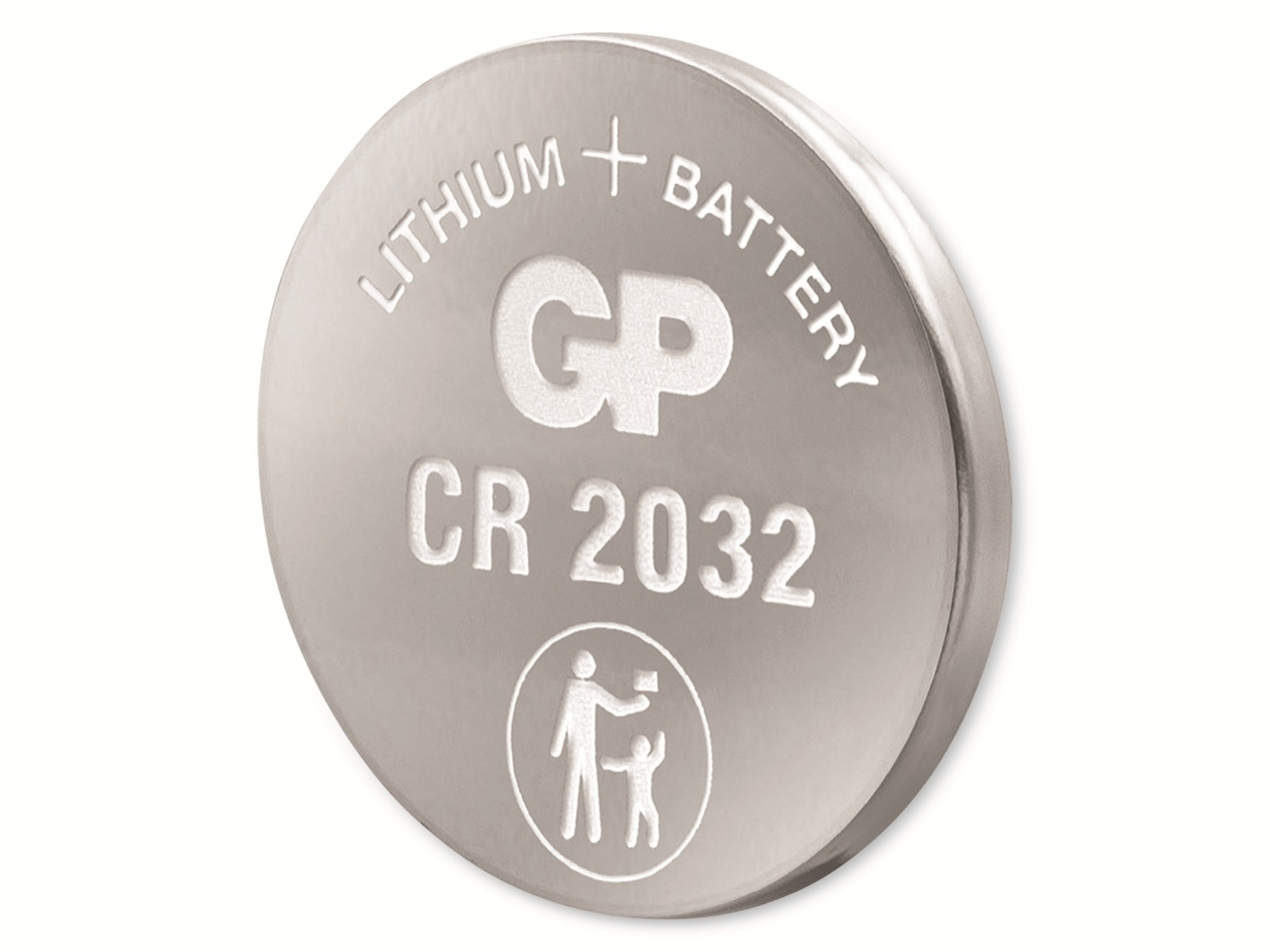 GP Lithium-Knopfzelle CR2032, 3V, 10 Stück