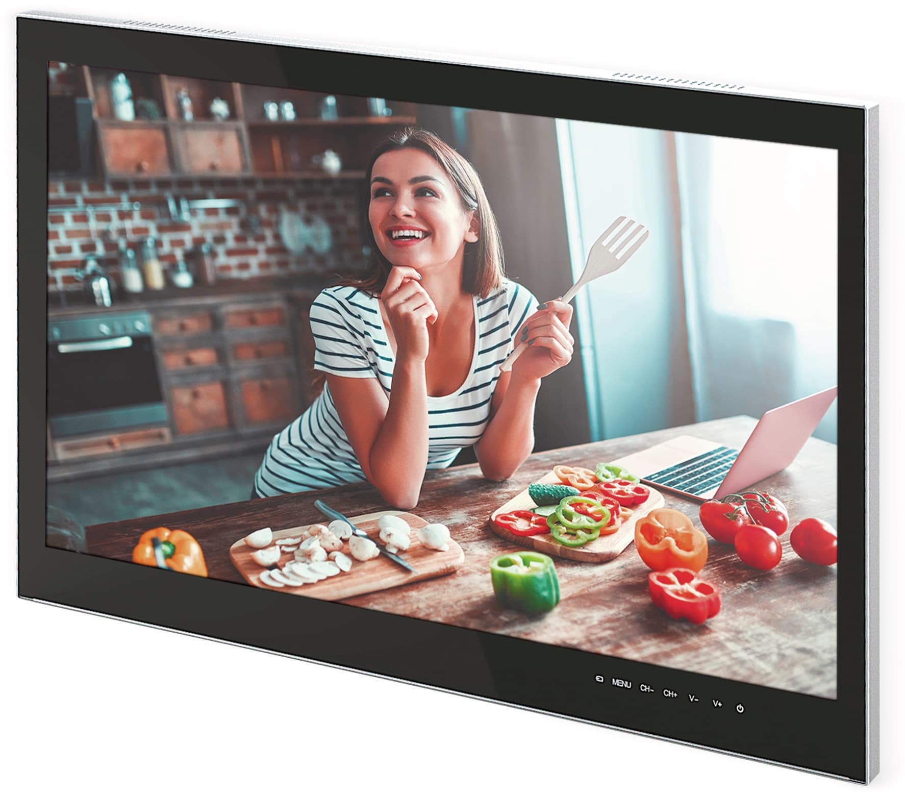 Dyon LED-TV Culina, 23,8" EEK A, Kücheneinbau