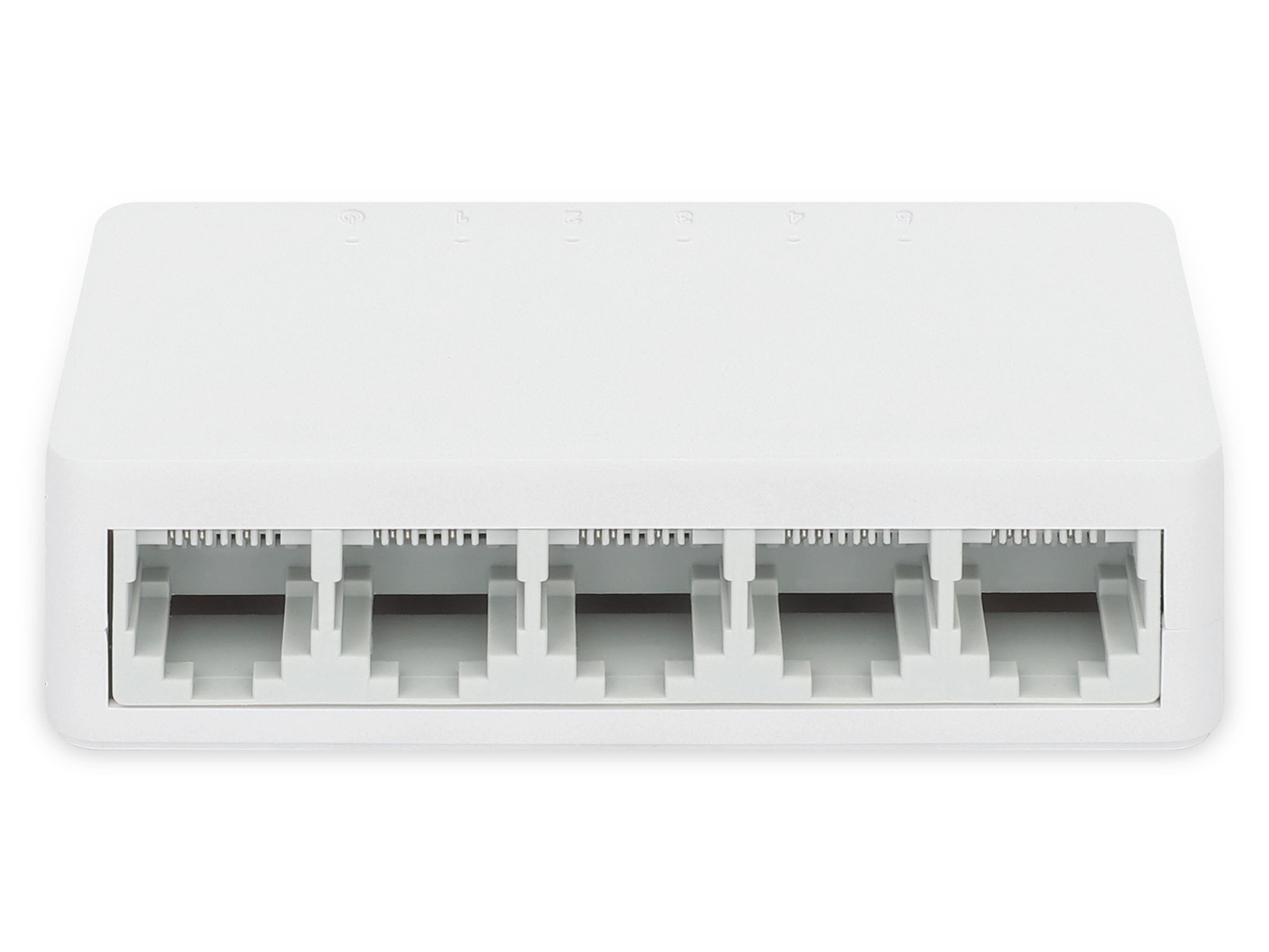 MANHATTAN Fast Ethernet Switch, 5-Port, weiß