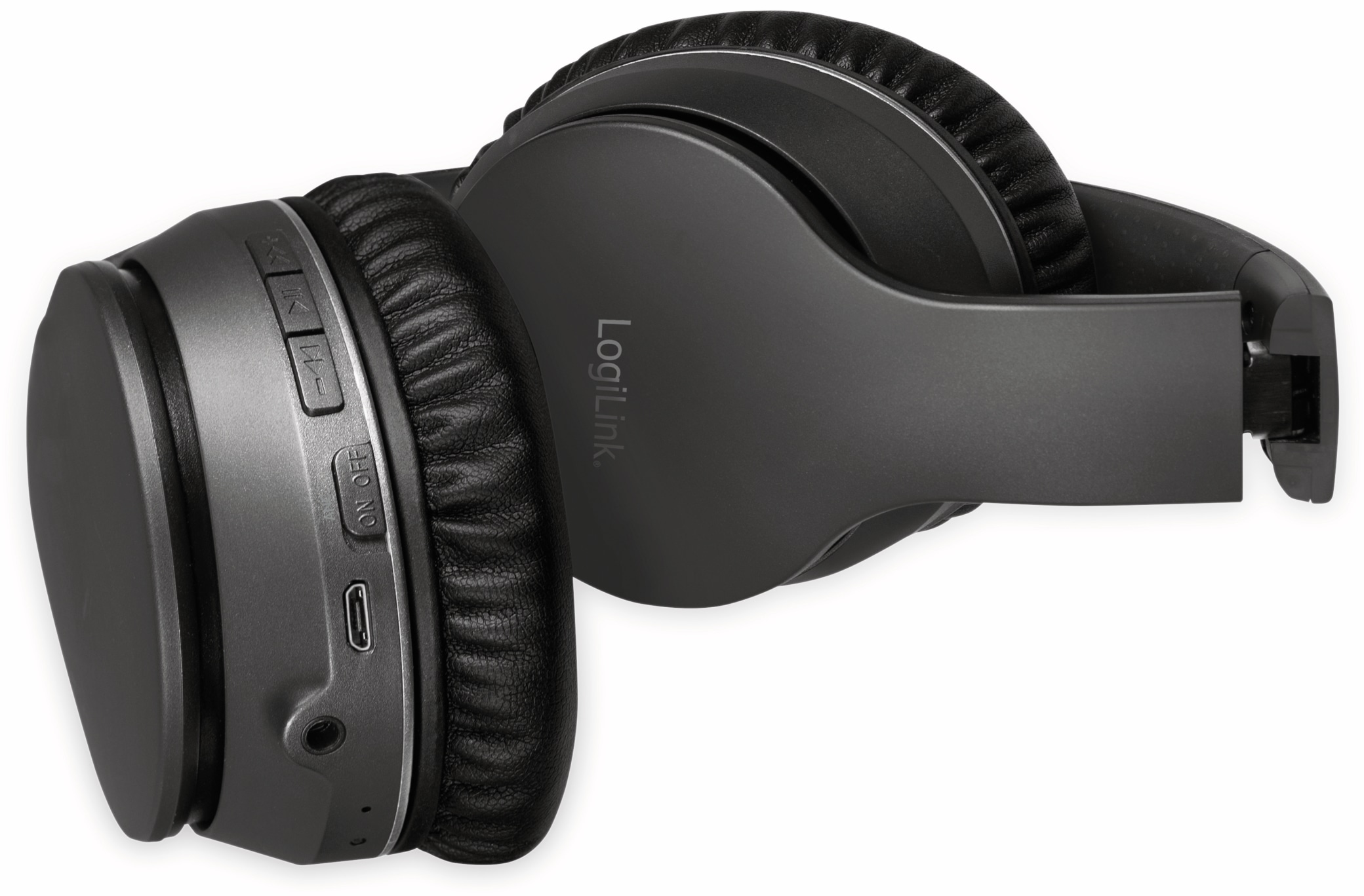 LOGILINK Bluetooth Over-Ear Kopfhörer BT0053, mit Active-Noise-Cancelling