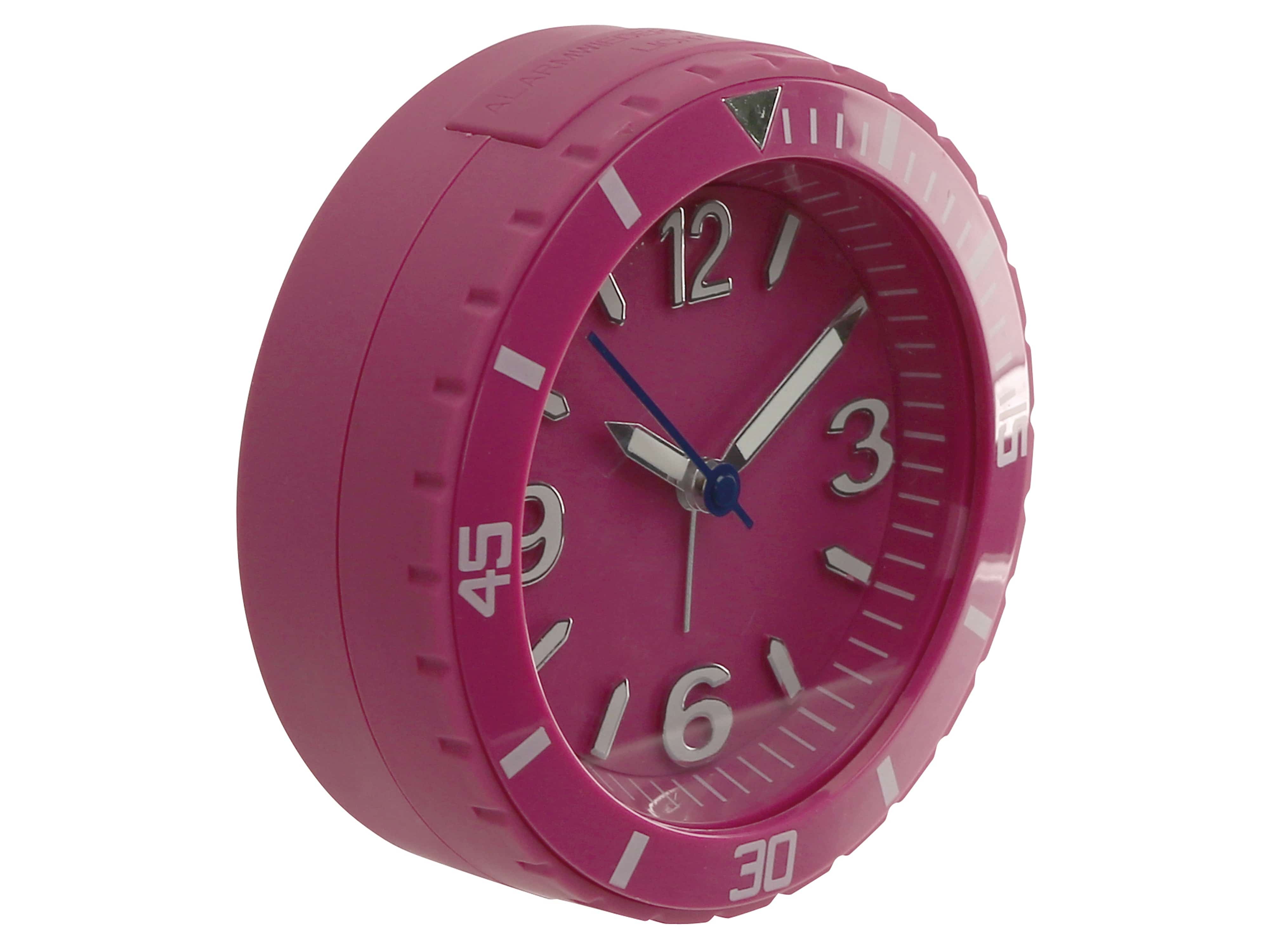 Wecker, COLOUR TIME, Ø13cm, rosa