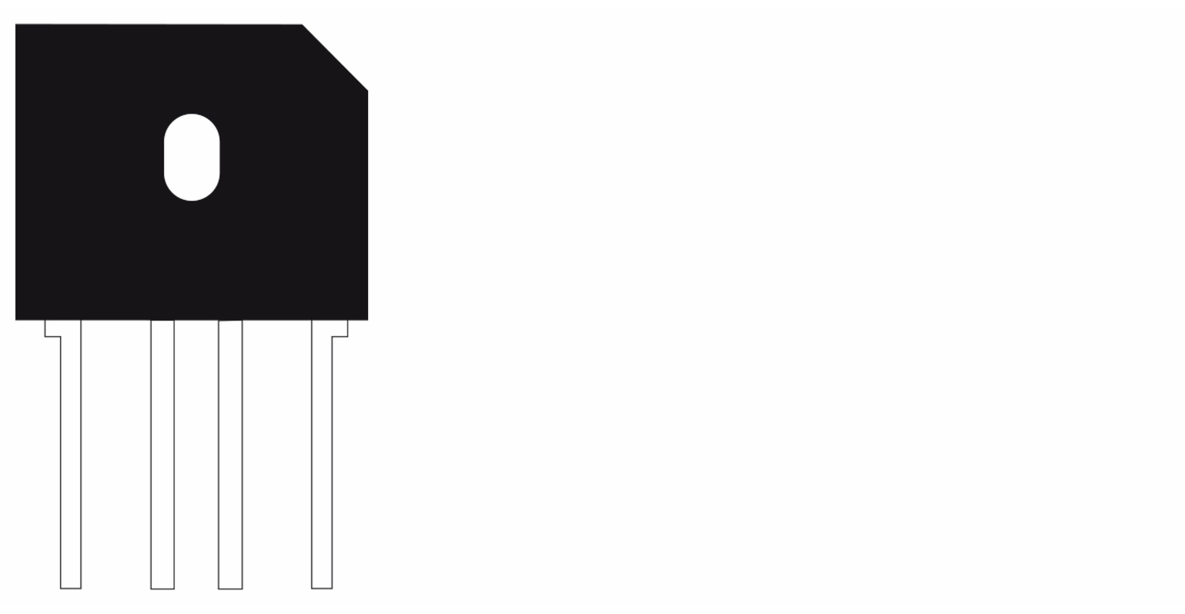 TAIWAN SEMICONDUCTOR Gleichrichter KBU803G, 8 A, 200 V