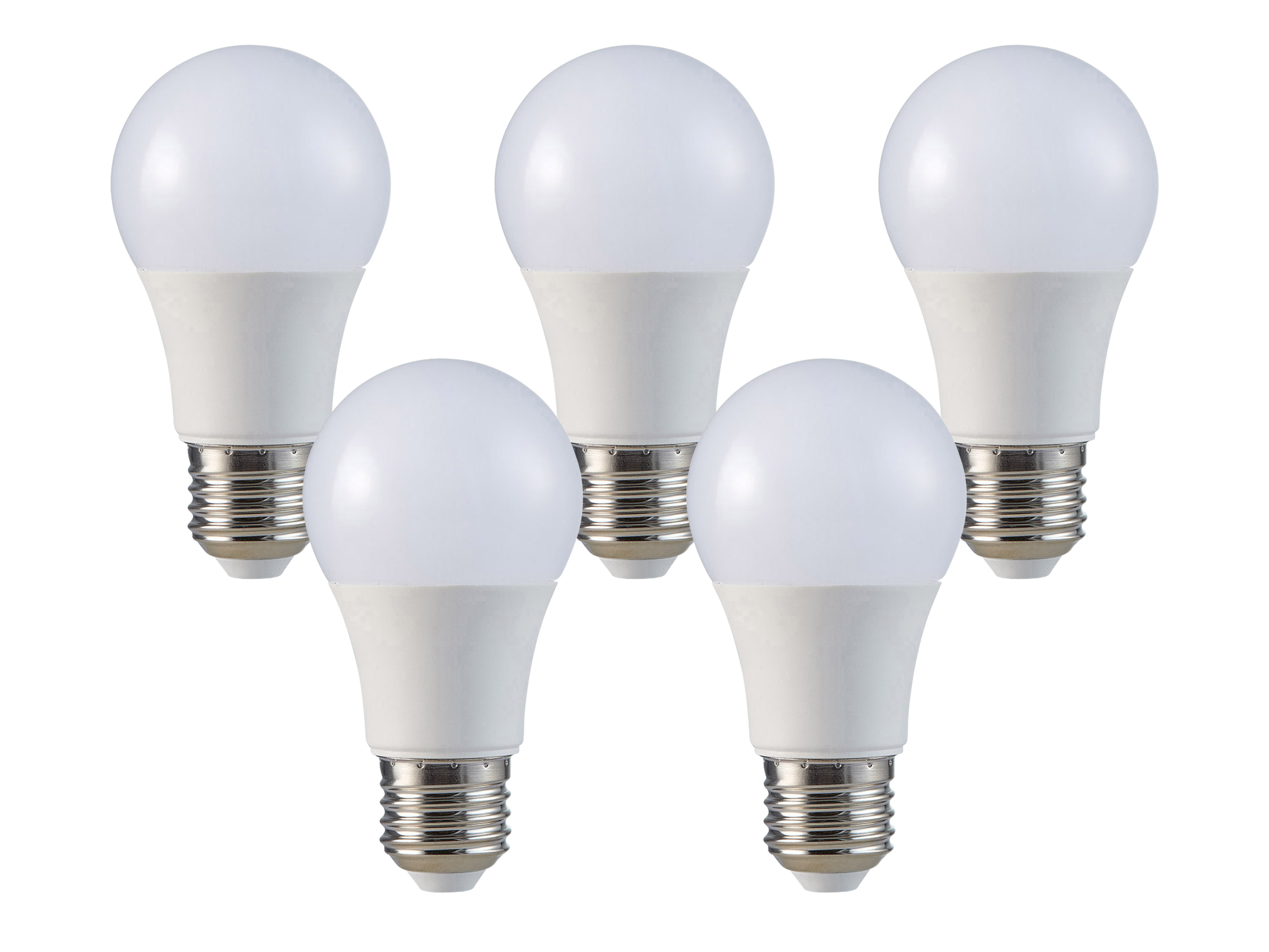 V-TAC LED-Lampe VT-2099, E27, 8,5W, 4000K, 5 Stk