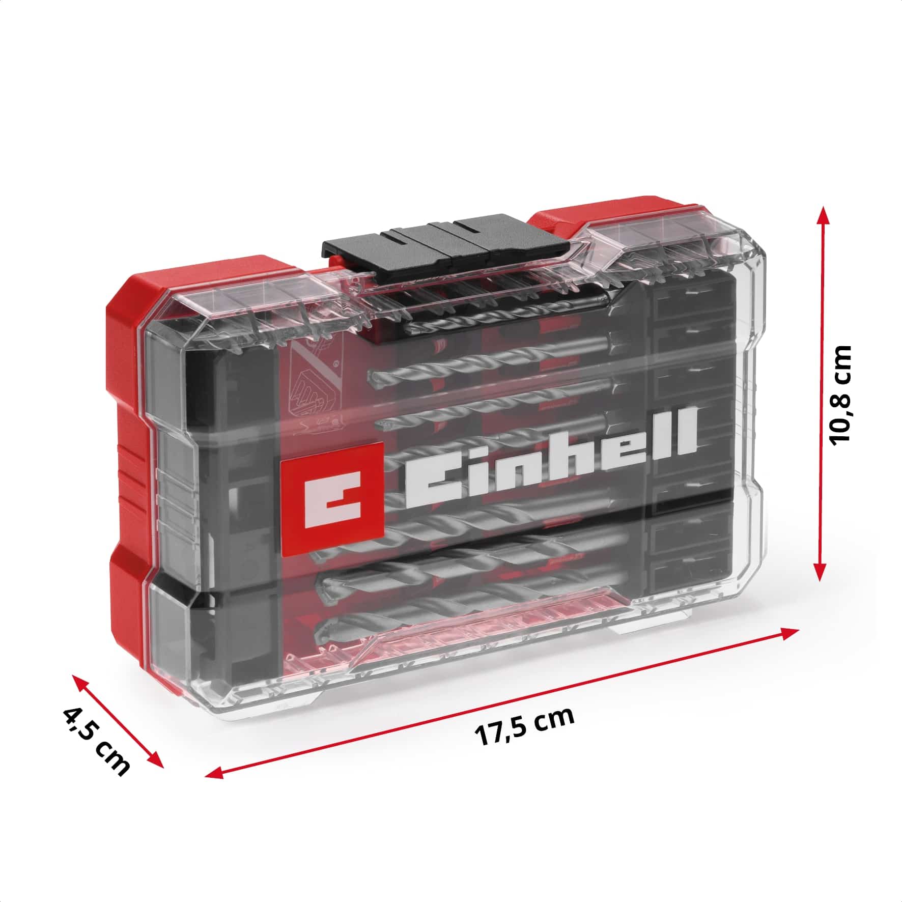 EINHELL Bit- & Steinbohrer-Set, 108753, M-Case, 33-teilig