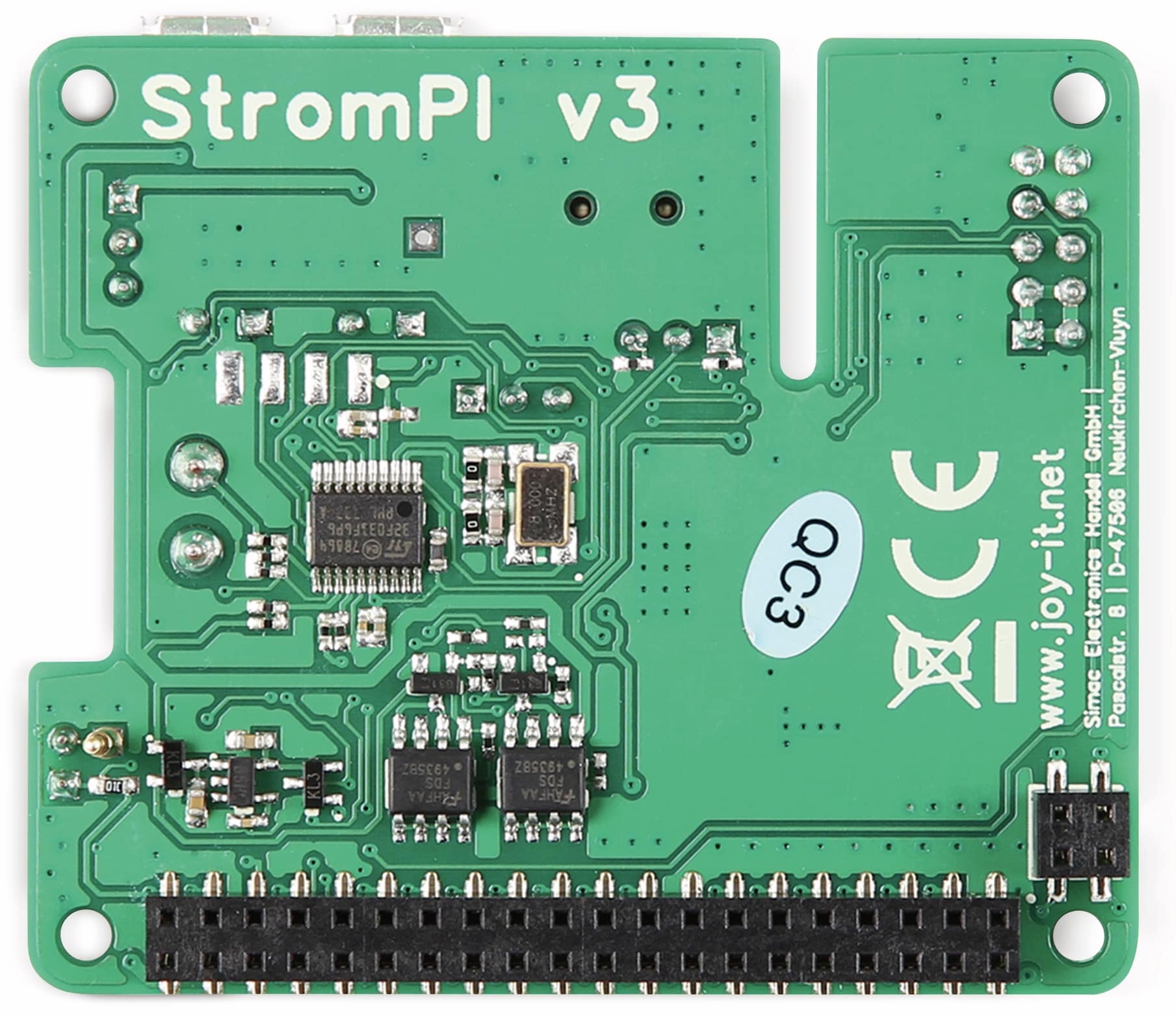 JOY-IT Strom-Pi3 Erweiterungsplatine für Raspberry Pi