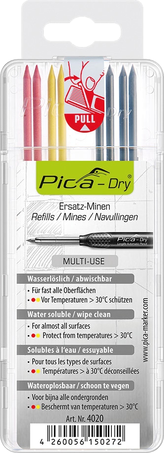 PICA Dry Ertsatzminen 4020/SB, MULTI-USE, 8 Minen