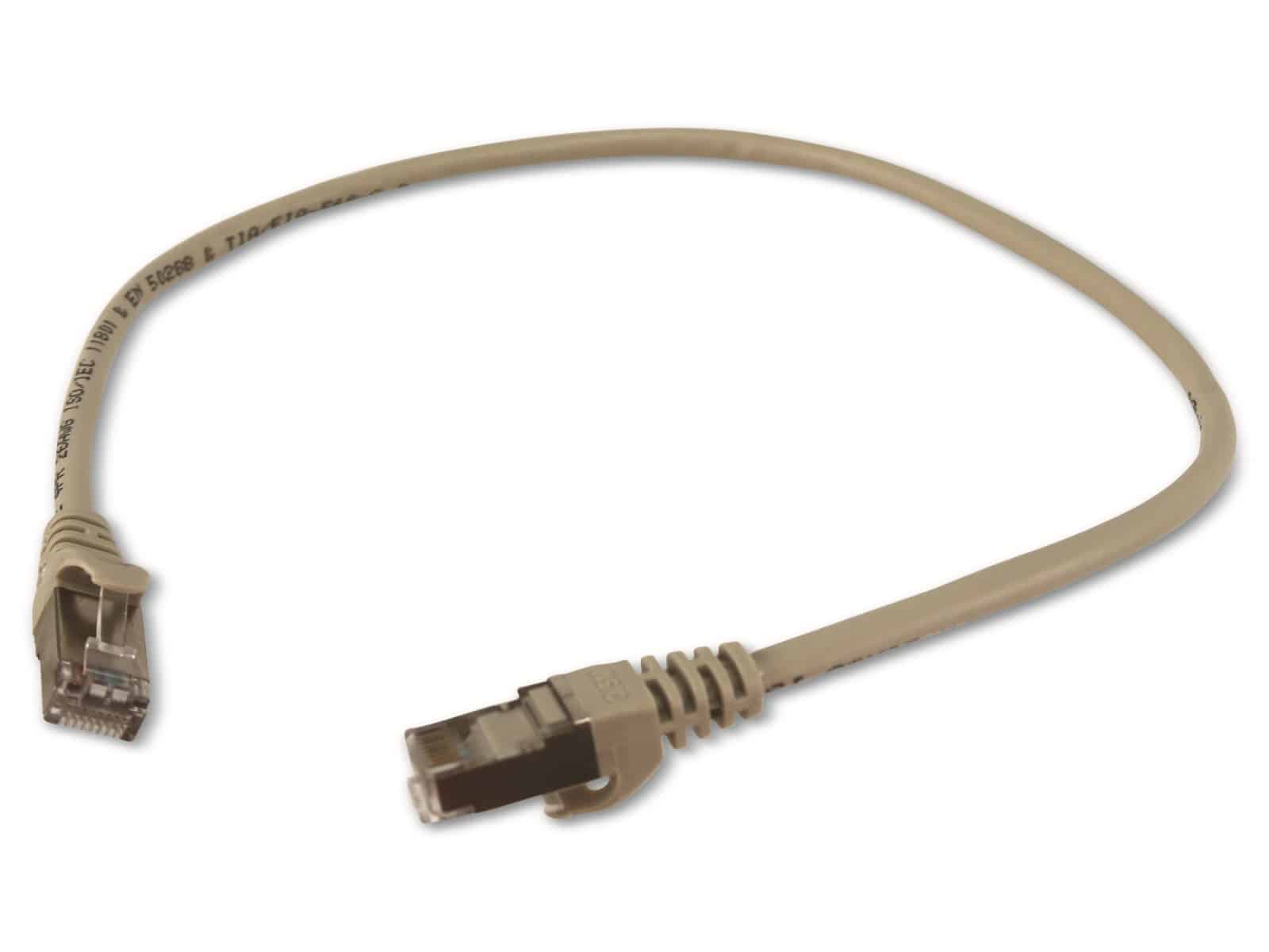 EQUIP CAT.5e Patchkabel, 0,5m, beige, 8P8C, F/UTP