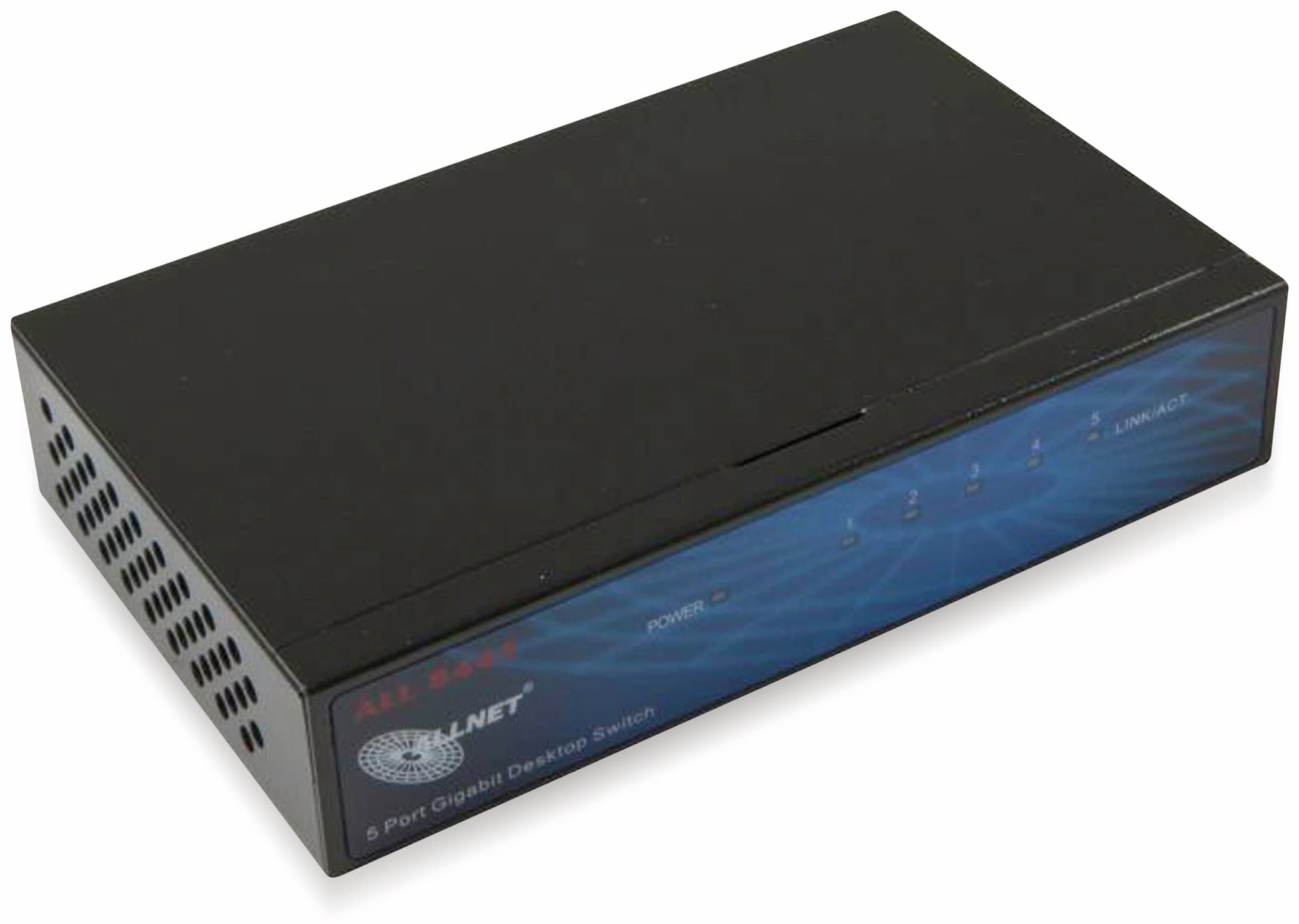 ALLNET Switch ALL8445V3, unmanaged, 5-Port, Gigabit