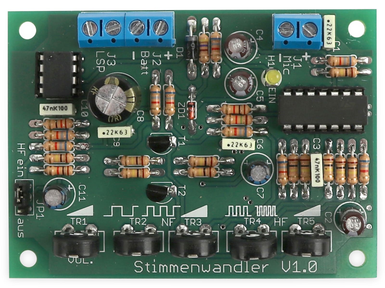 Bausatz Stimmenwandler V1.0