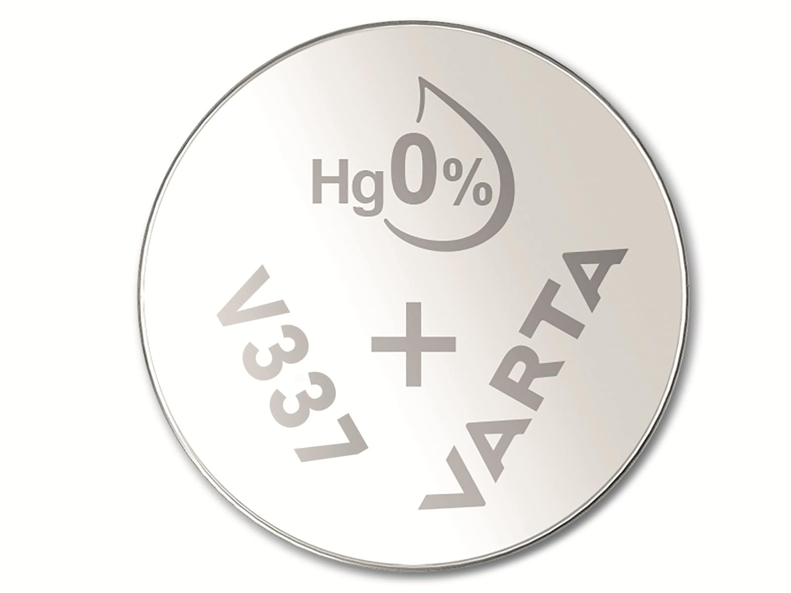 VARTA Knopfzelle Silver Oxide, 337 SR416,  1.55V, 10 Stück