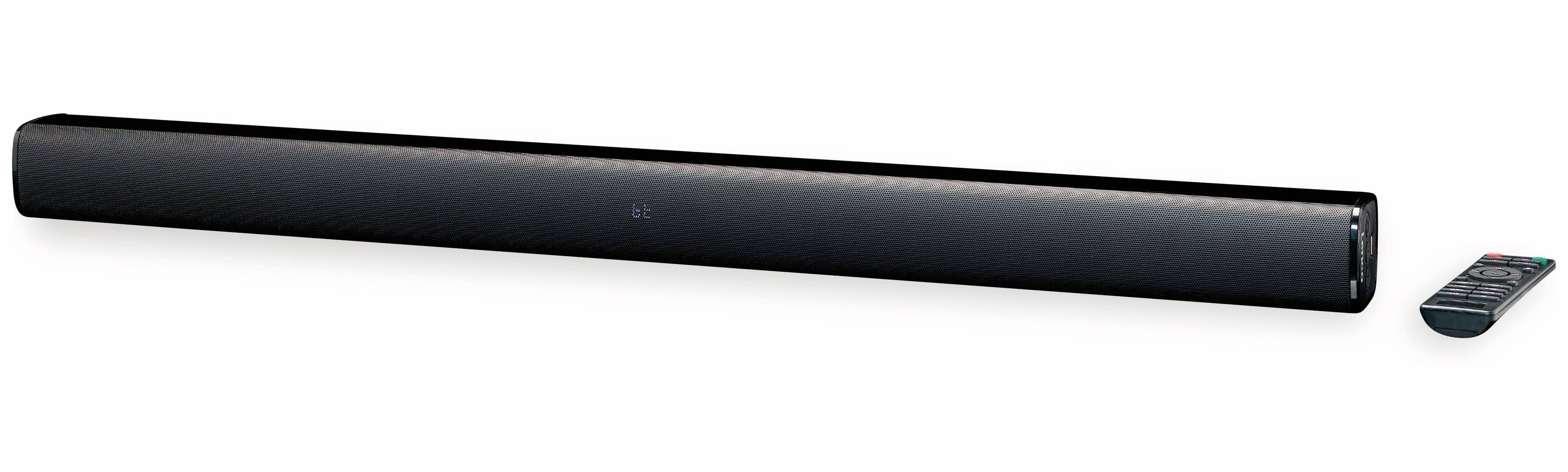 LENCO Soundbar SB-080BK, Bluetooth, USB, schwarz