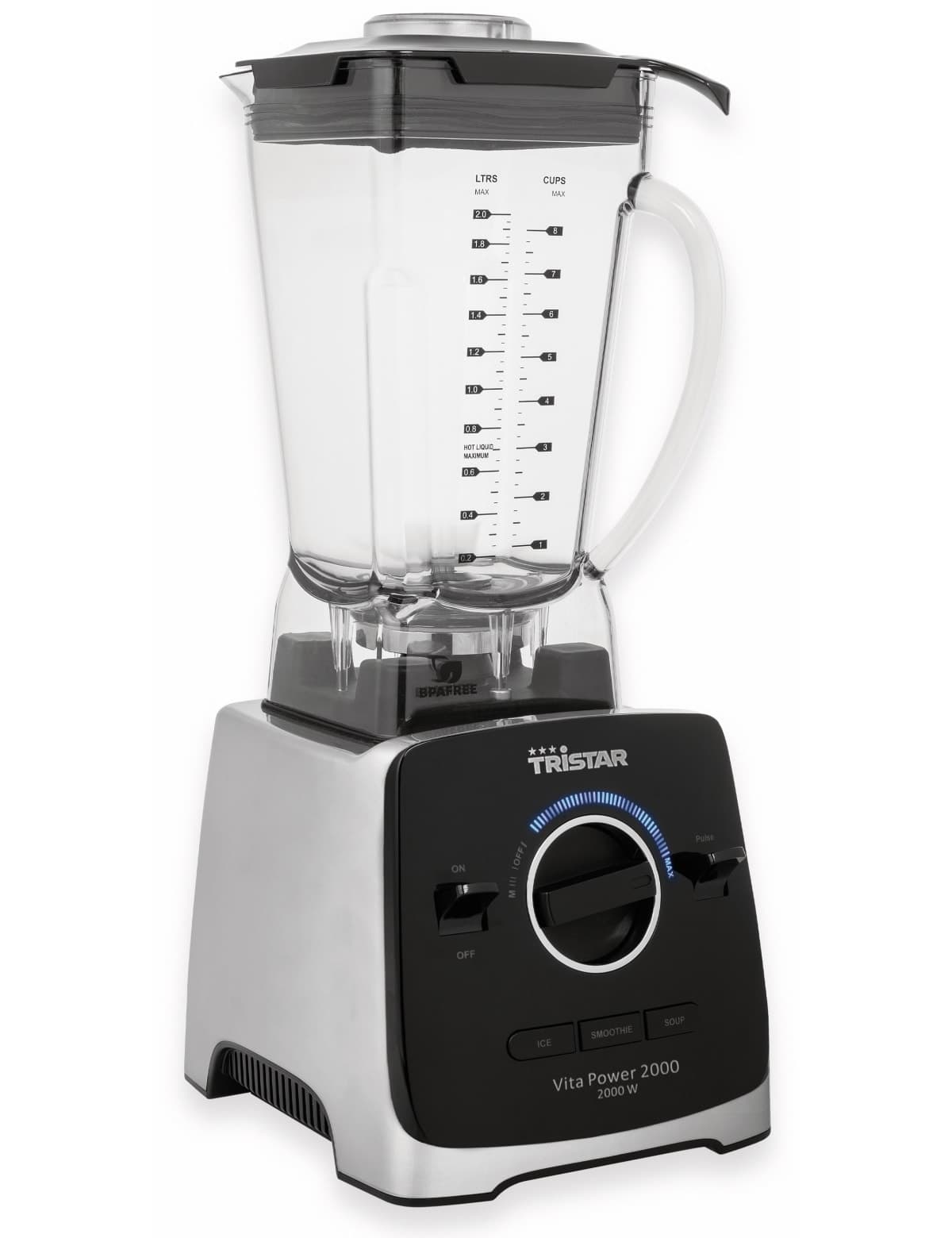 TRISTAR Standmixer BL-4473 VitaPower, 2000 W, 2 L