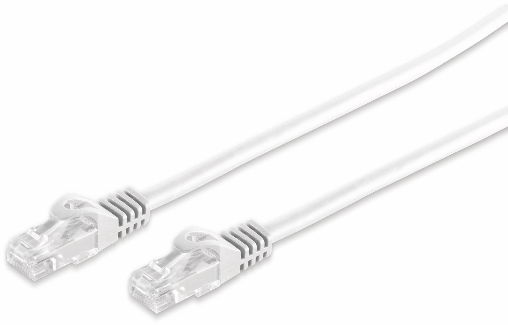 S-IMPULS RJ45 Patchkabel CAT 7 Rohkabel U/UTP, grau, 1 m