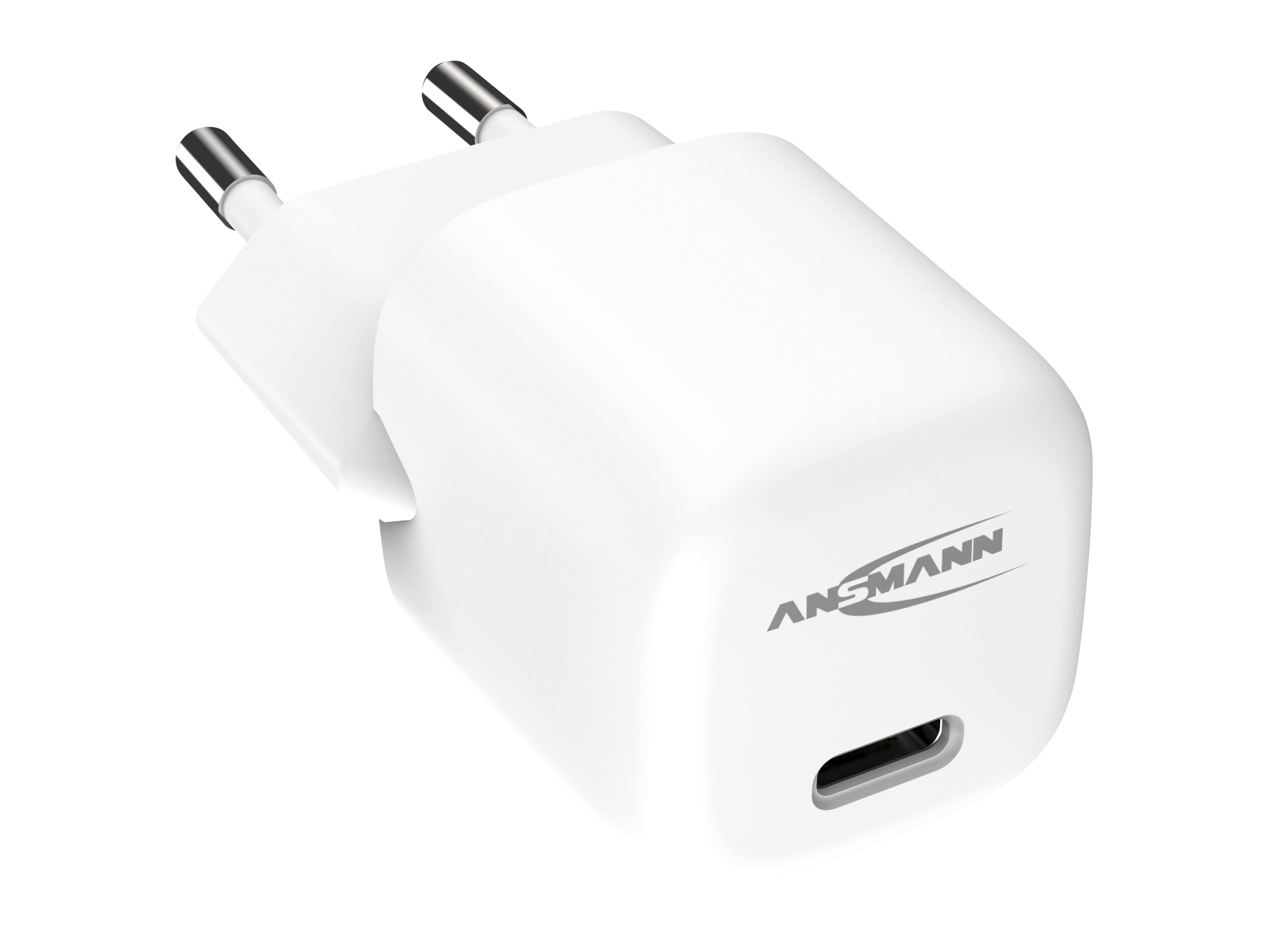 ANSMANN USB-Ladegerät HC120PD-mini, 3 A, 20 W, 1x USB, weiß