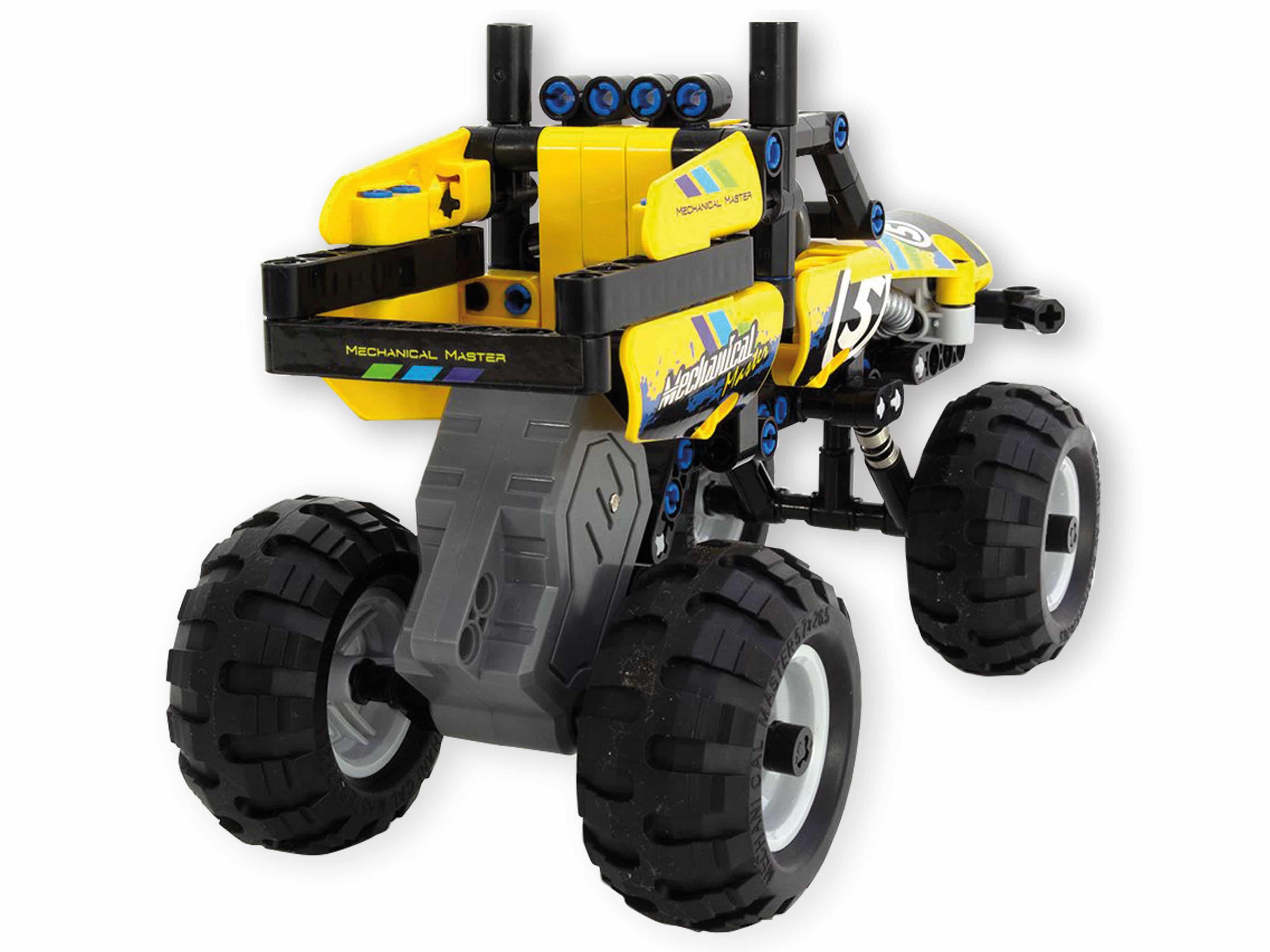 TEKNOTOYS Bausteinset Off-Road Fahrzeug gelb