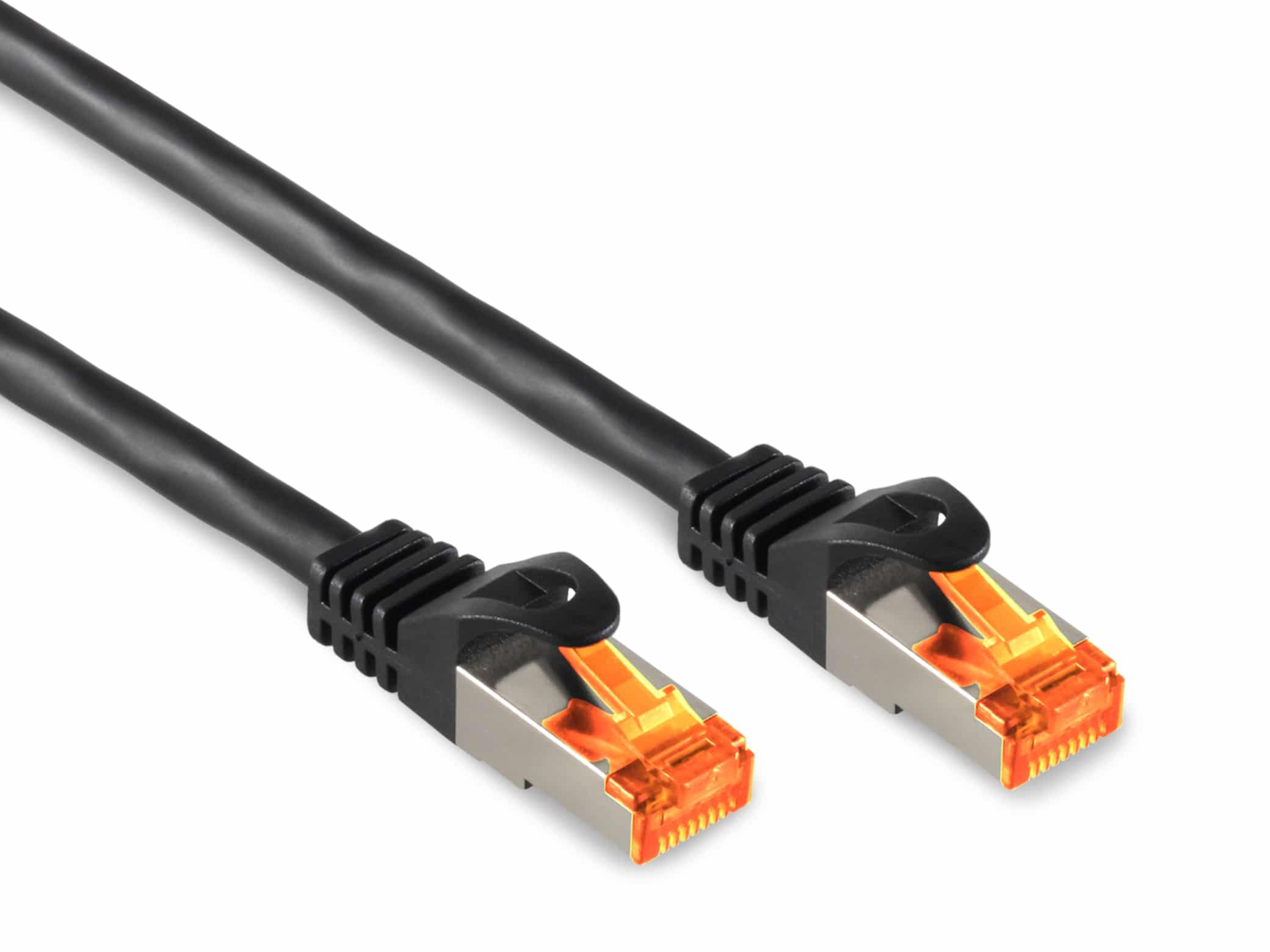 S-IMPULS CAT.6a Netzwerkkabel, S/FTP, Outdoor, IP66, schwarz, 50 m