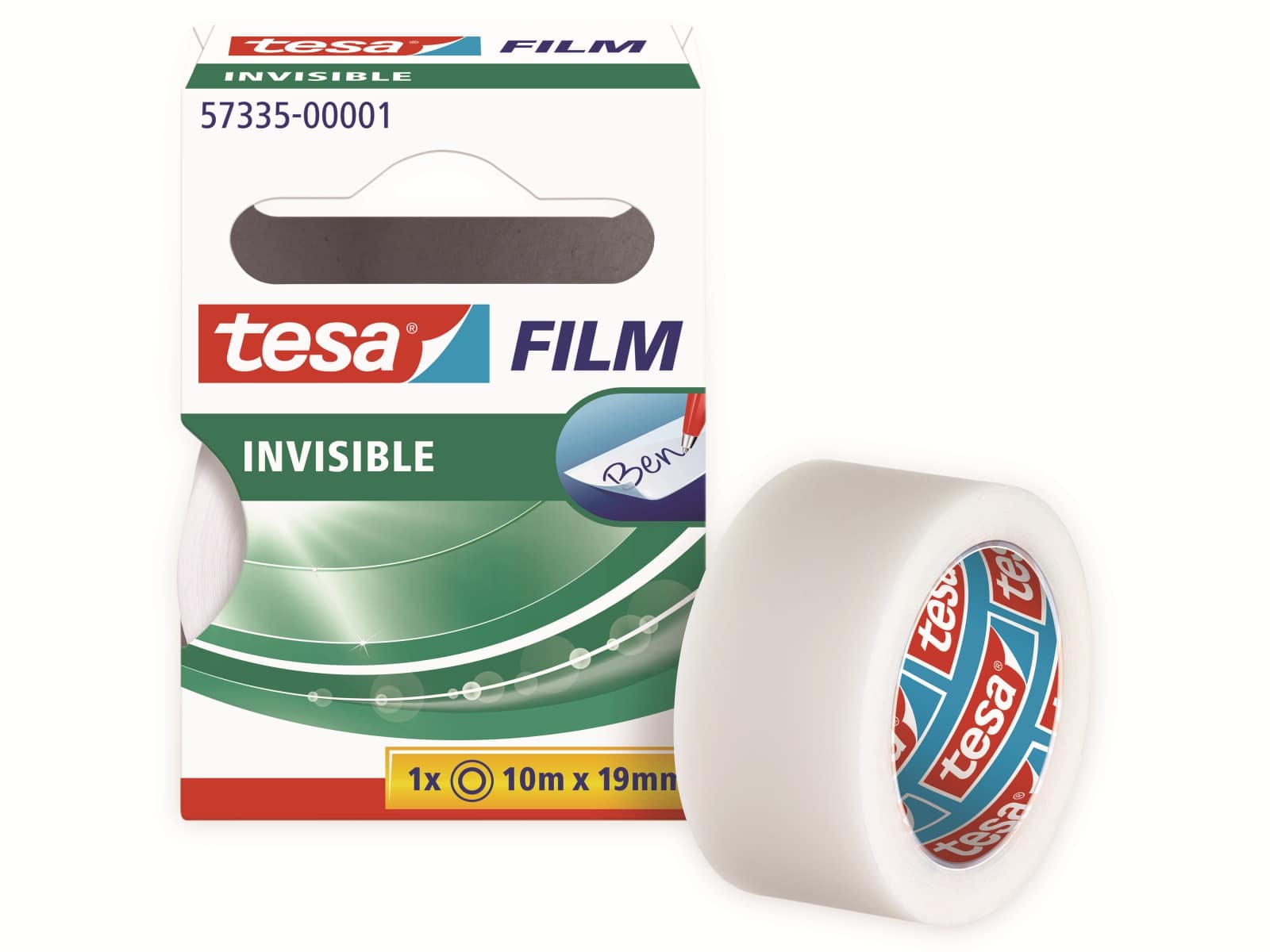 TESA film® invisible, 1 Rolle, 10m:19mm, 57335-00001-01