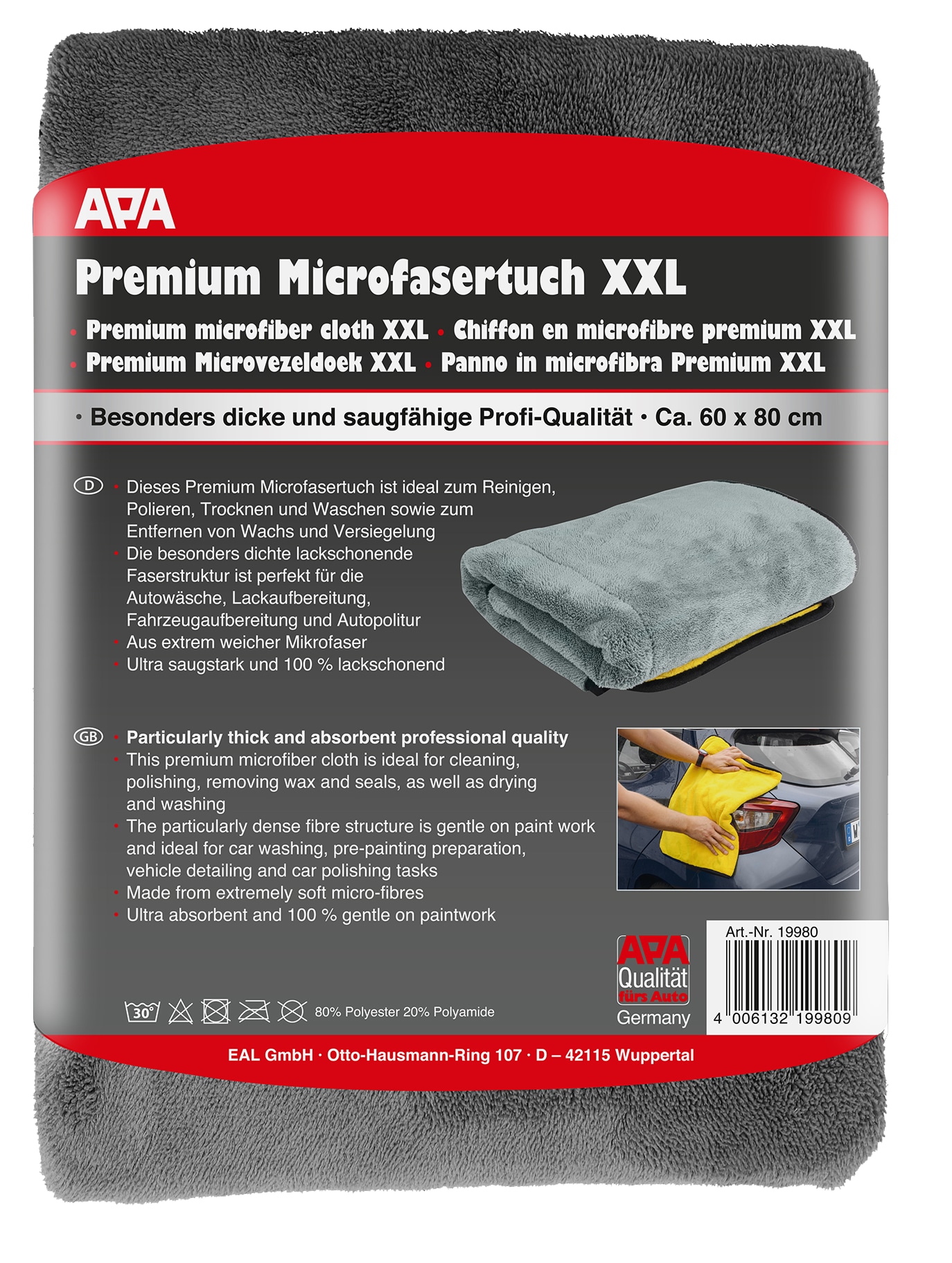 APA Premium Trockentuch XXL, 19980, 60x80 cm