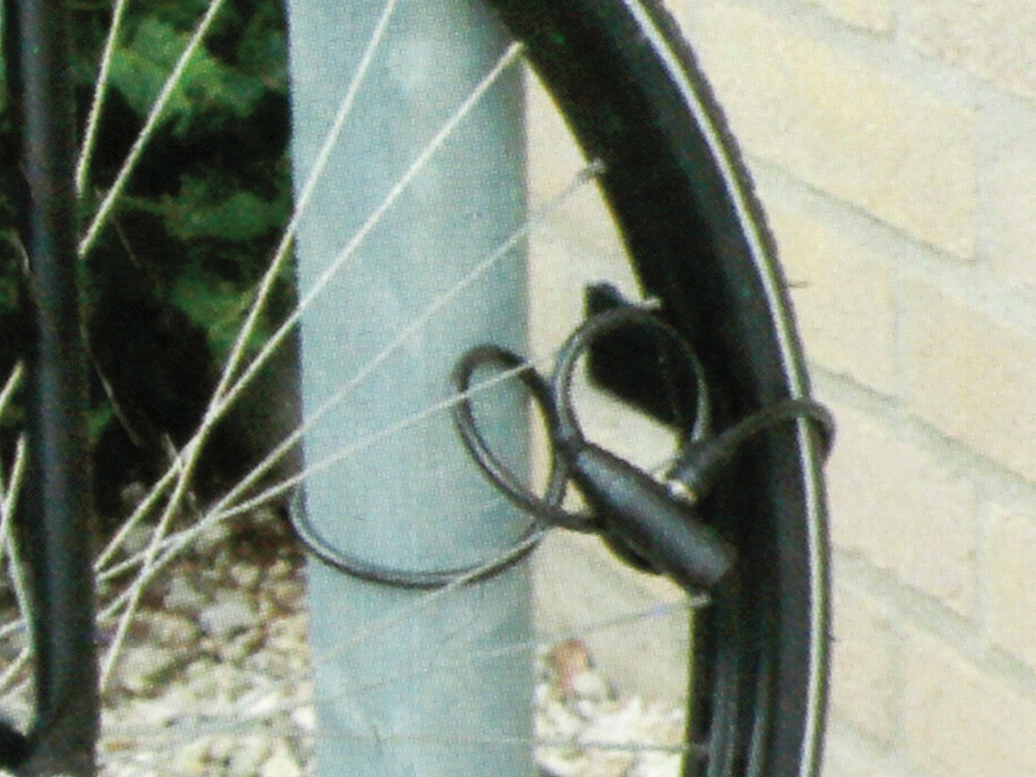 DUNLOP Fahrrad-Spiralkabelschloss, 150cm