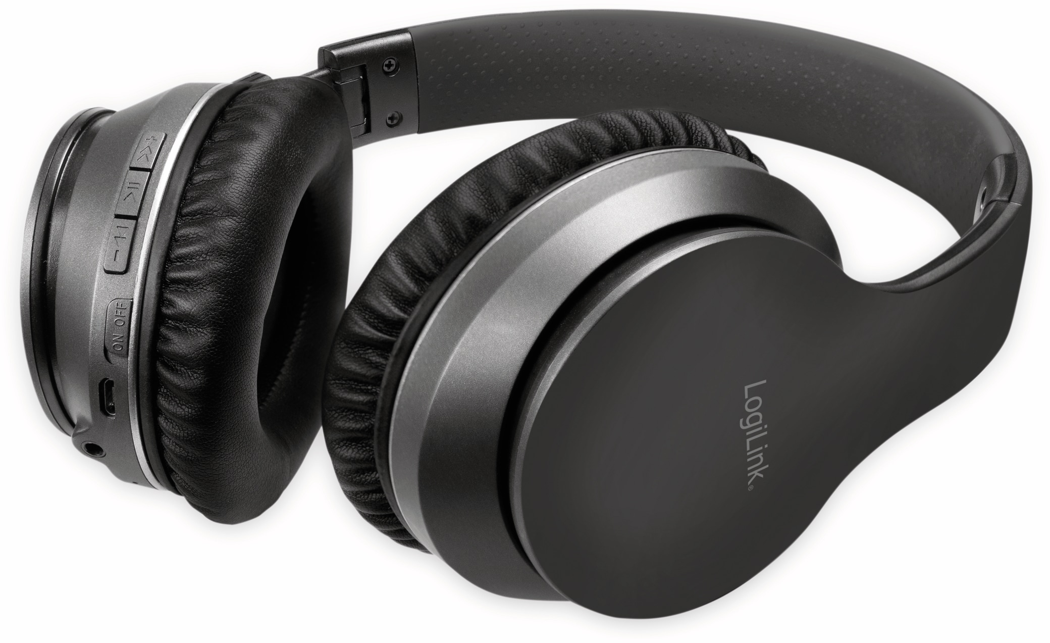 LOGILINK Bluetooth Over-Ear Kopfhörer BT0053, mit Active-Noise-Cancelling