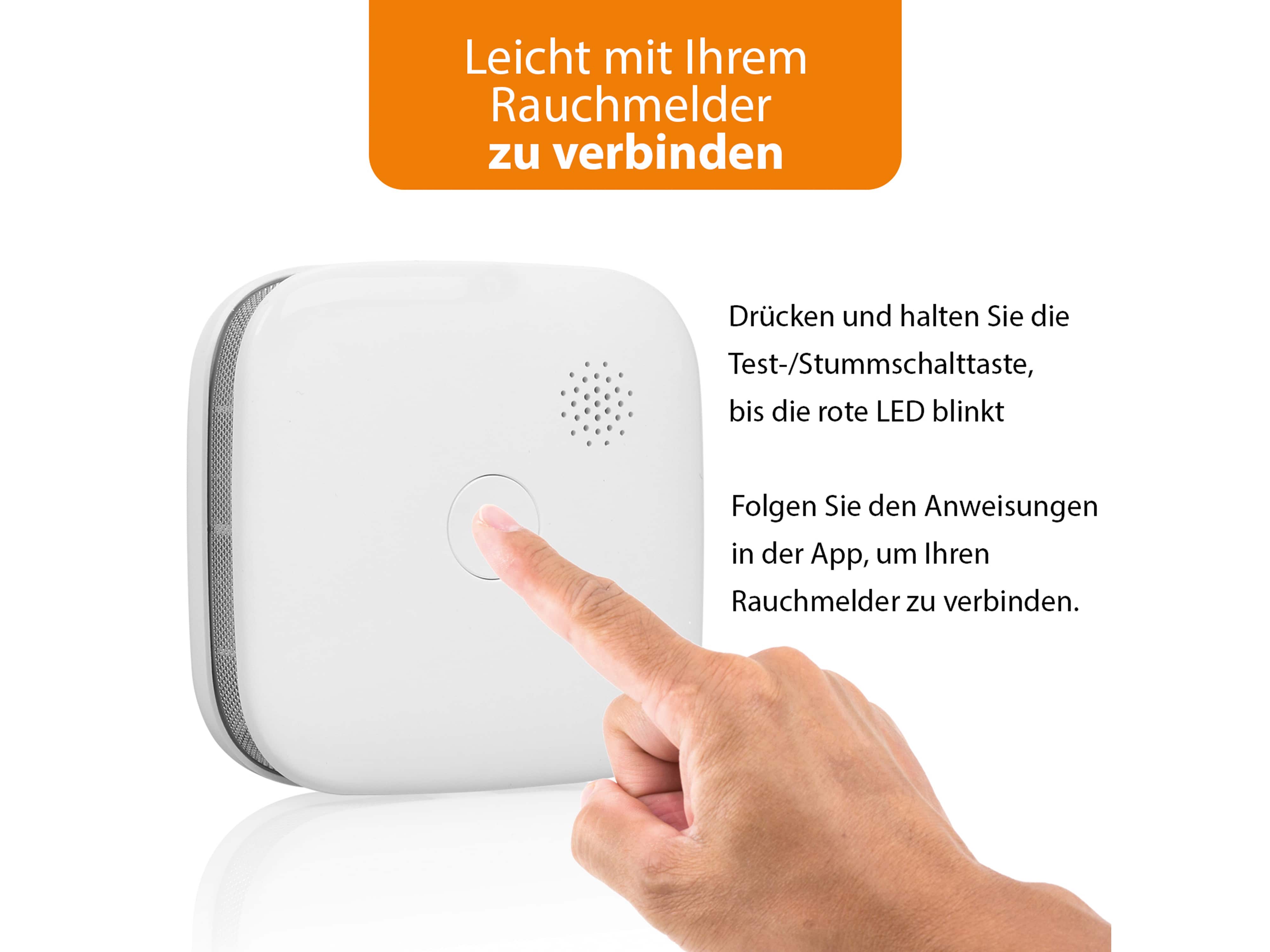 SMARTWARES Rauchmelder FSM-126, WLAN