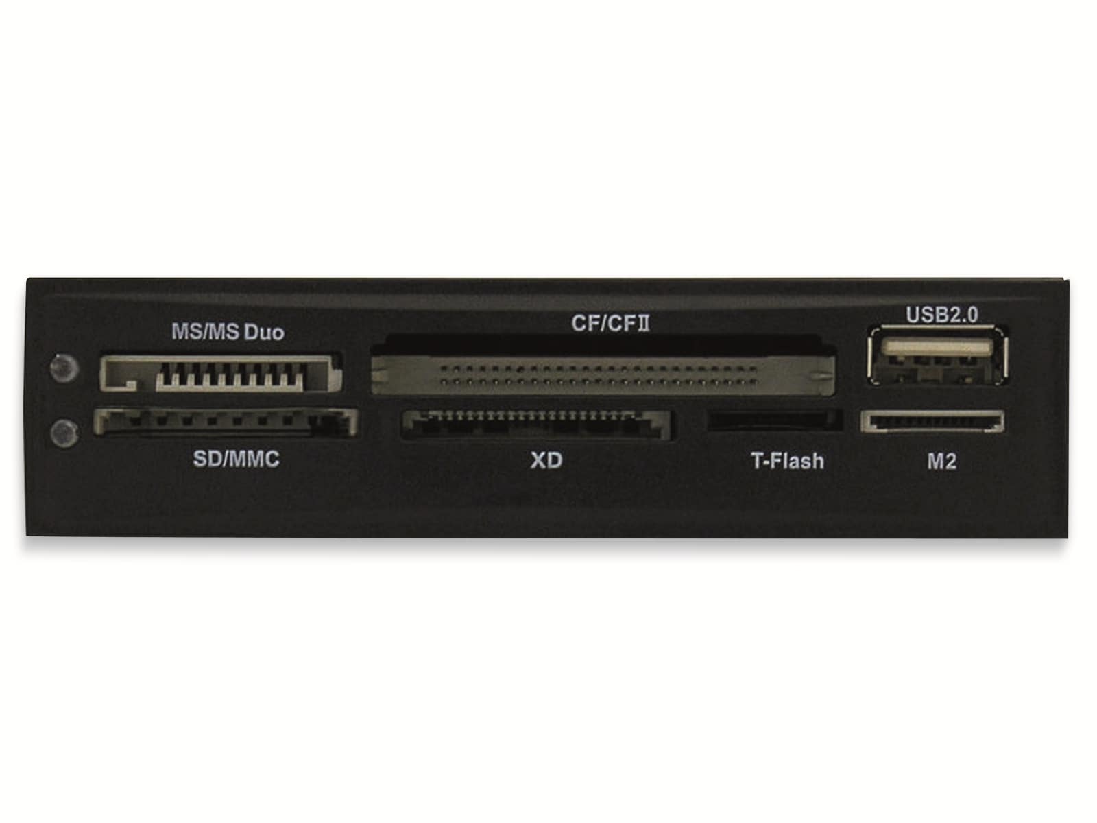 LC Power USB2.0 Einbau-Hub LC_POWER LC-CR-1, 3,5"