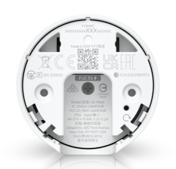 UBIQUITI AccessPoint Unifi U6 Mesh