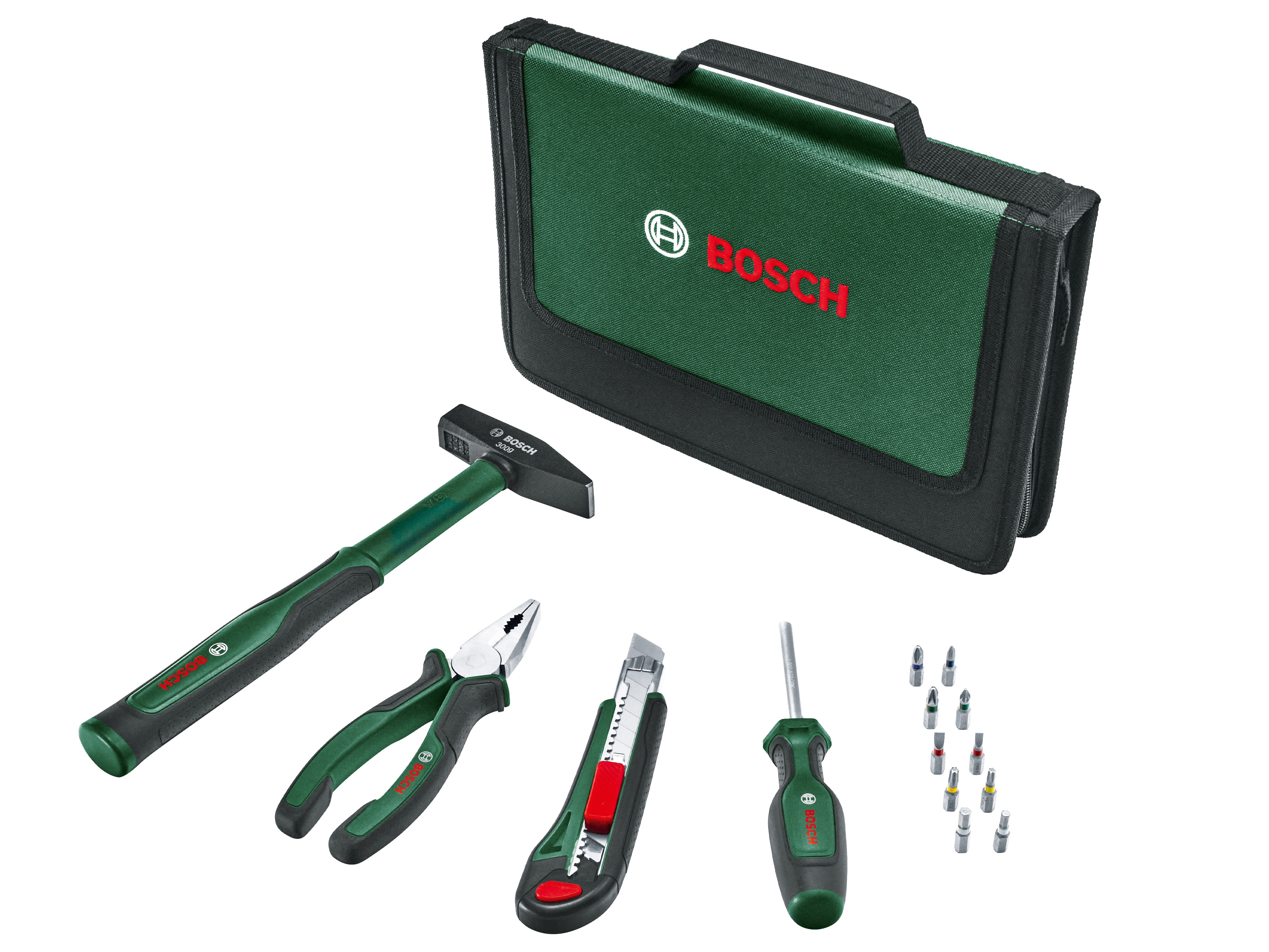 BOSCH Werkzeug-Set, Easy Starter, 14-teilig