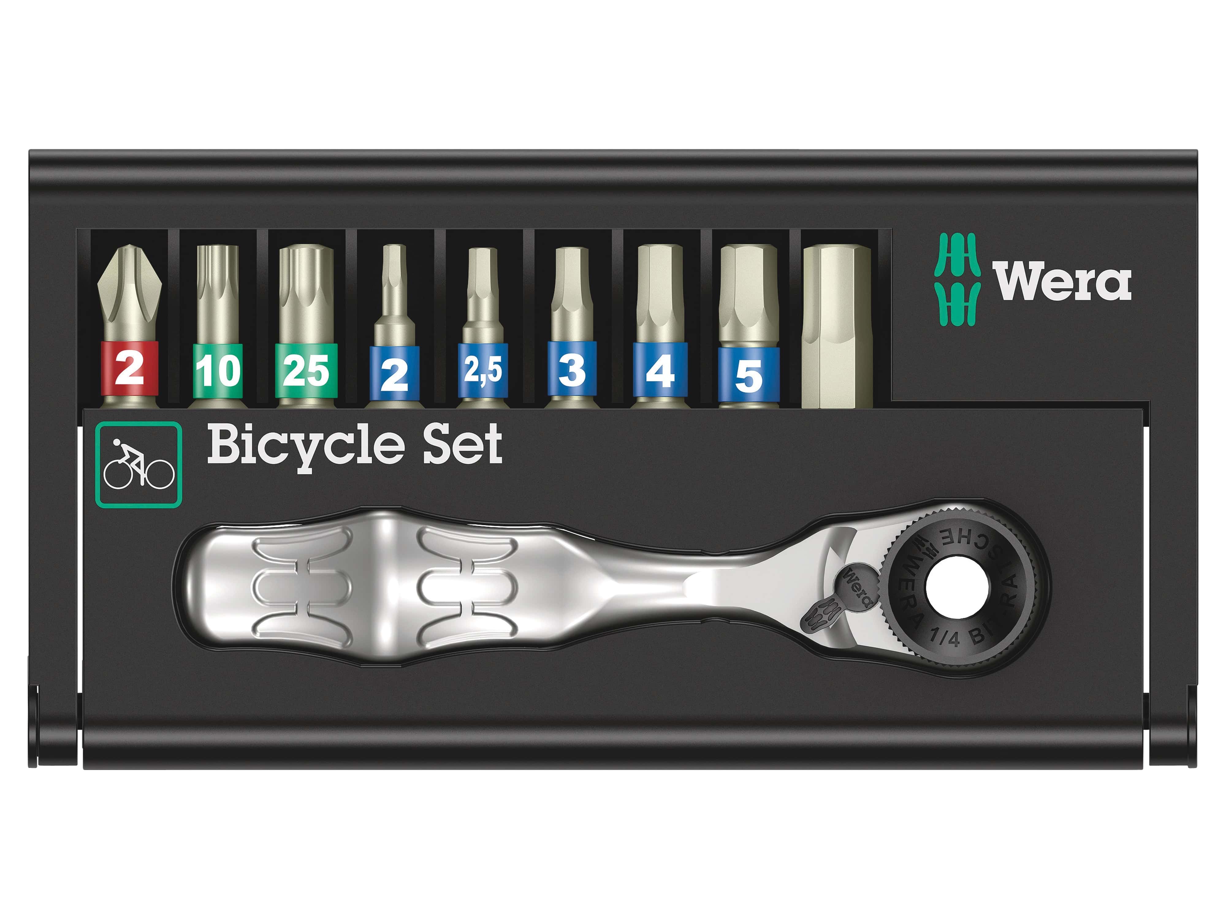 WERA Fahrrad-Werkzeugset Bicycle Set 9, 05004177001, 10-teilig